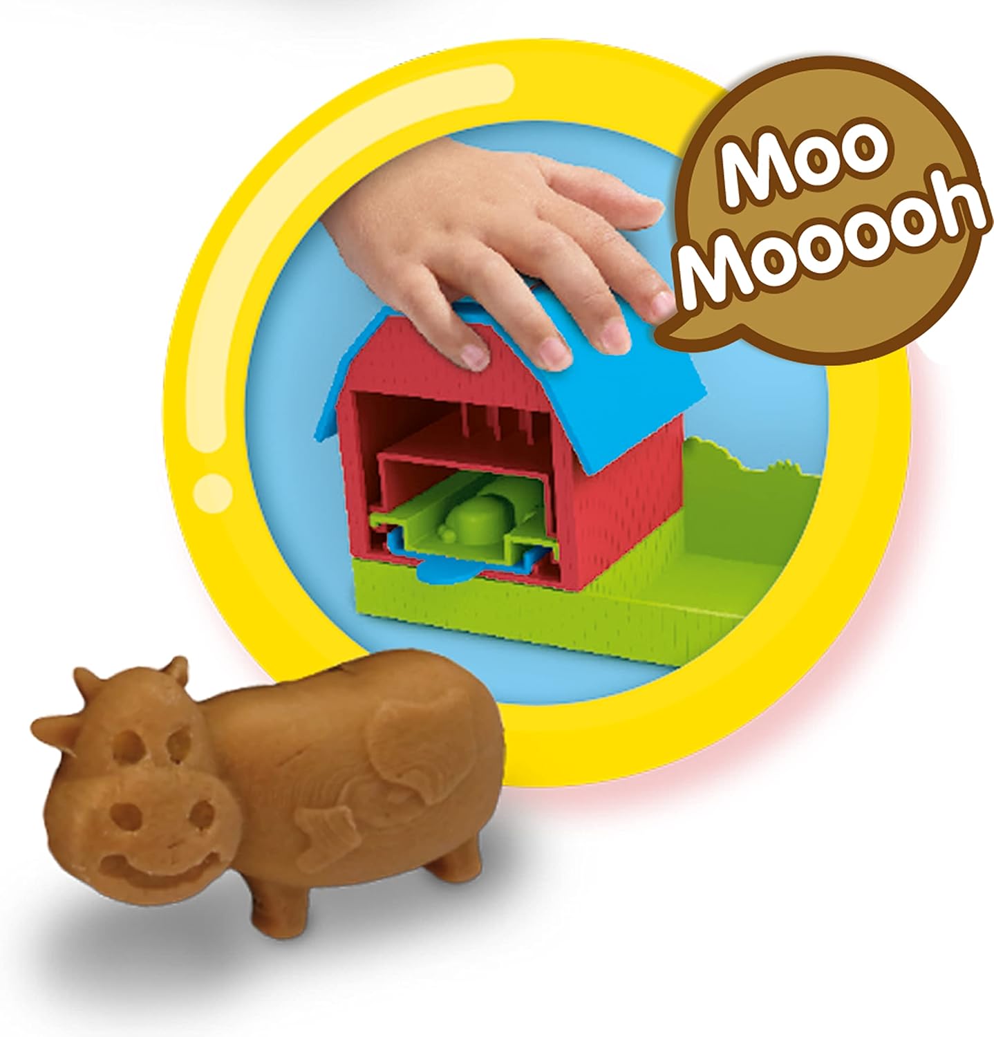 SES Creative - pâte à modeler sons de la ferme - activités ludiques - SES 00419