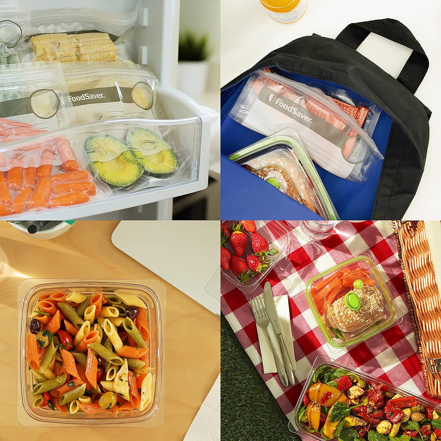 FoodSaver - machine sous vide, rangement rouleau, pulse, accessoires, FFS005X