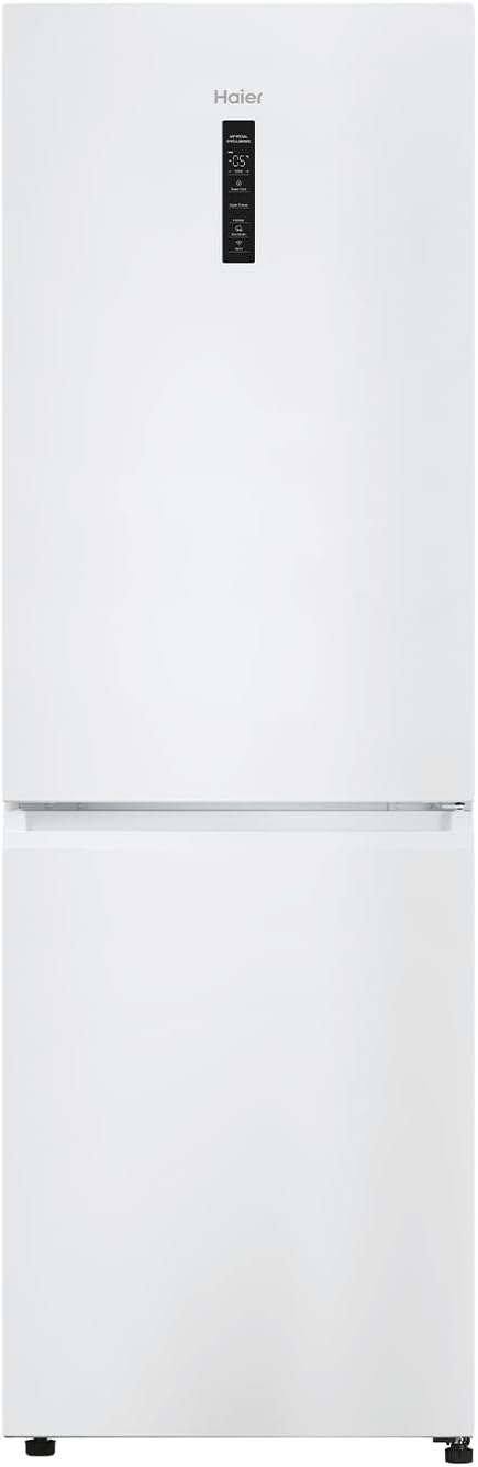 Haier – combiné blanc – 235L+117L, No Frost, classe D, 185x59,5x66,7 cm – HDPW5618DNPW