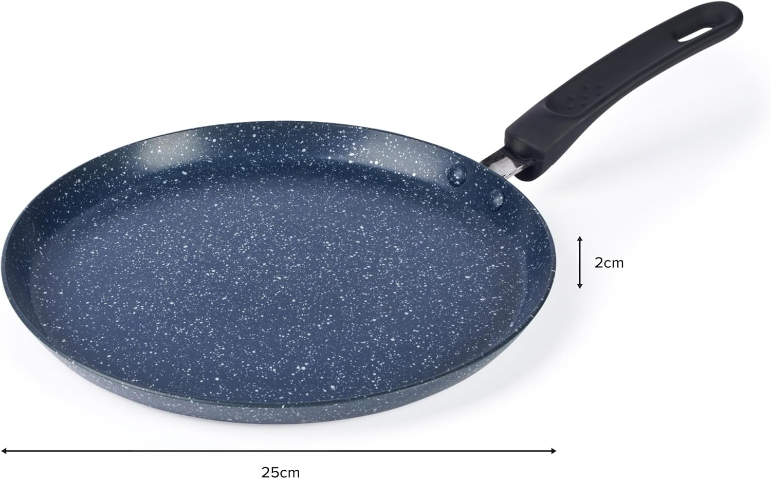 Russell Hobbs - Nightfall Stone - 25cm - crêpière antiadhésive induction lave-vaisselle RH03409EU7
