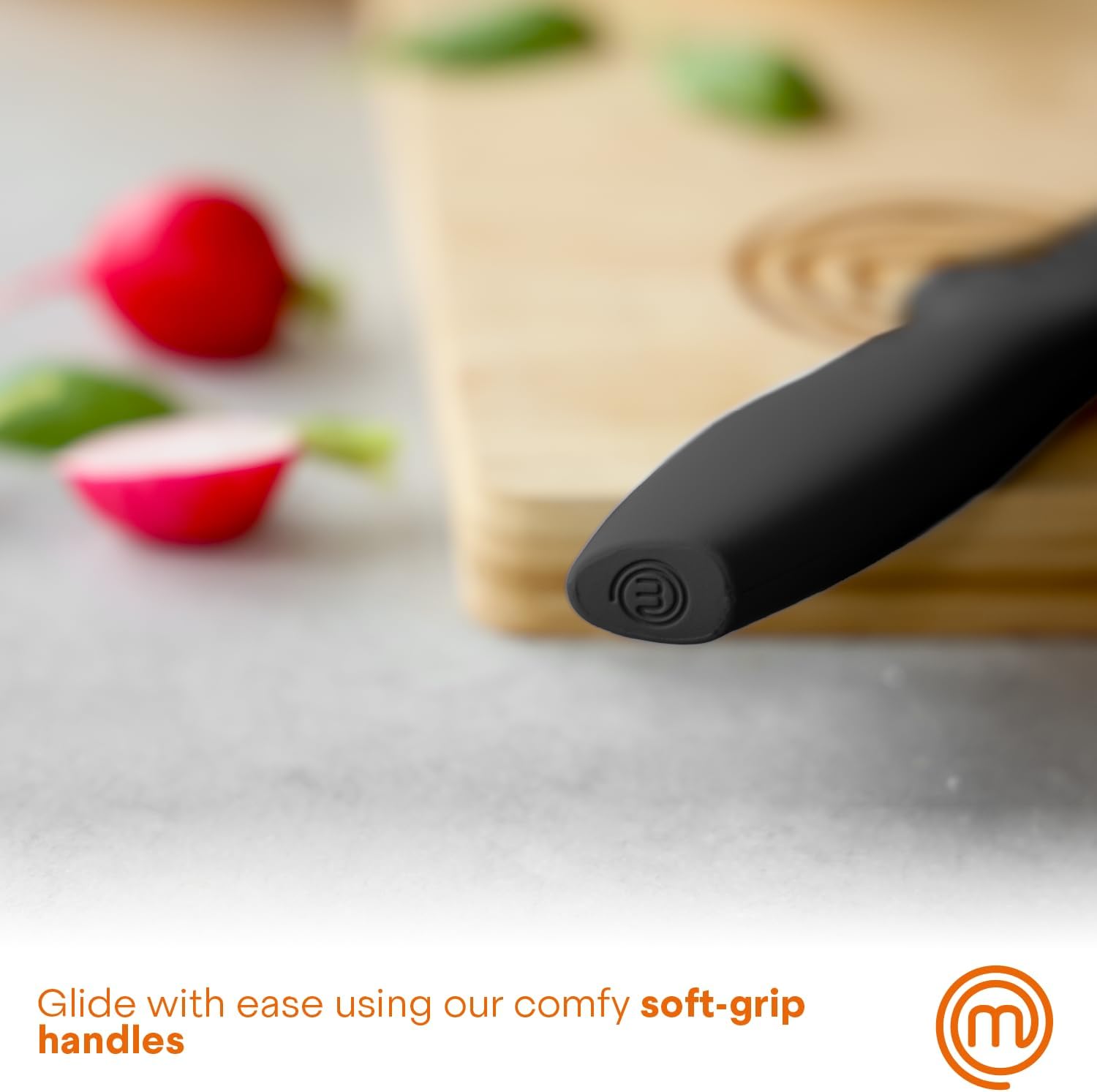 MasterChef - Set Cuisine Antirouille - 5 pièces inox poignées confortables