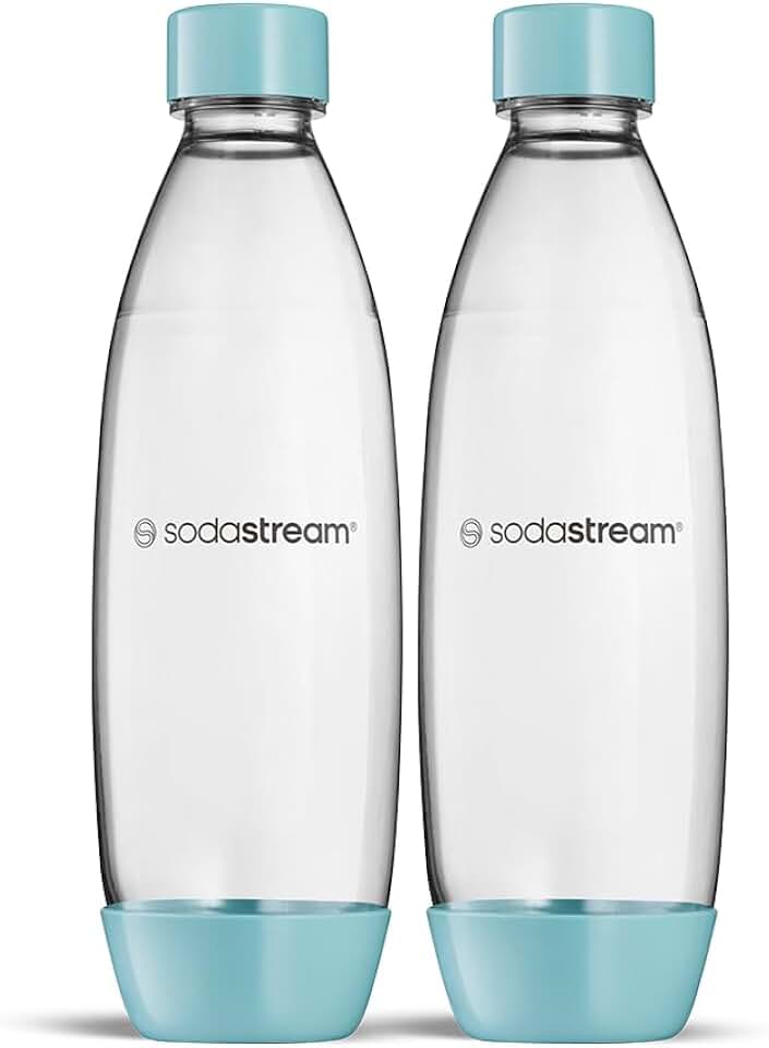 Sodastream - Duo/Terra/ET-Terra/Art/Gaia - 2x1L - bouteilles lavables, bleu
