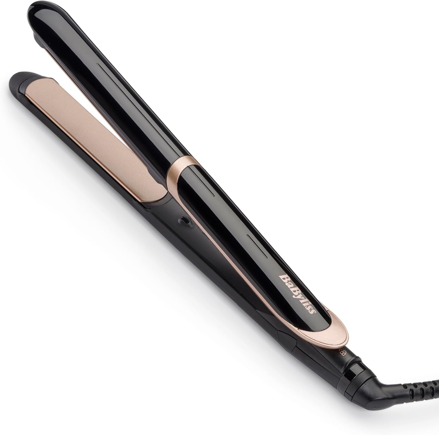 BaByliss – Lisseur Super Smooth – plaques céramique, ionique, chauffe rapide, temp. 140-235°C, ST393E