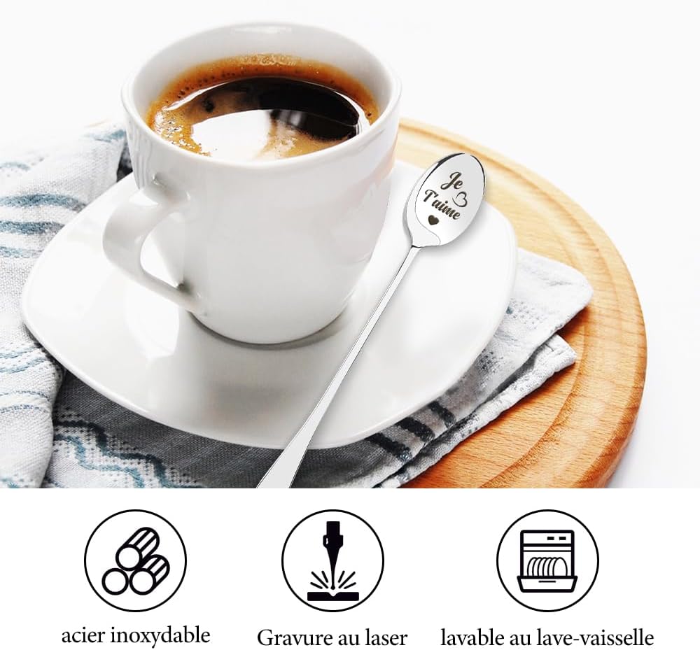 Cadeau couple - coffret amoureux - accessoires café - idée originale