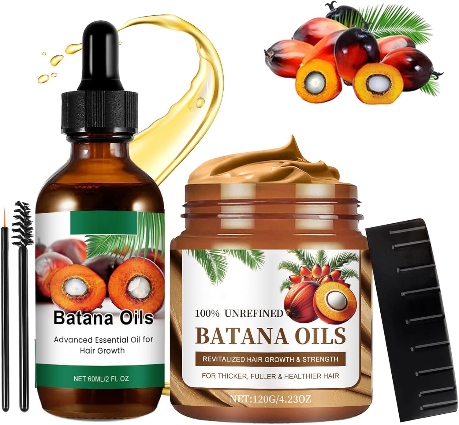 Huile capillaire - traitement croissance cheveux - soin nourrissant