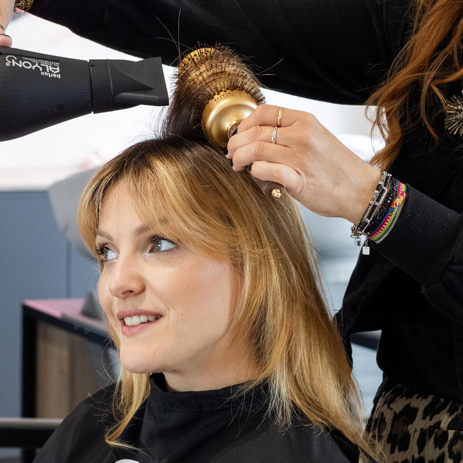 Olivia Garden - Expert Blowout Shine - ronde céramique antistatique - brushing sans frisottis