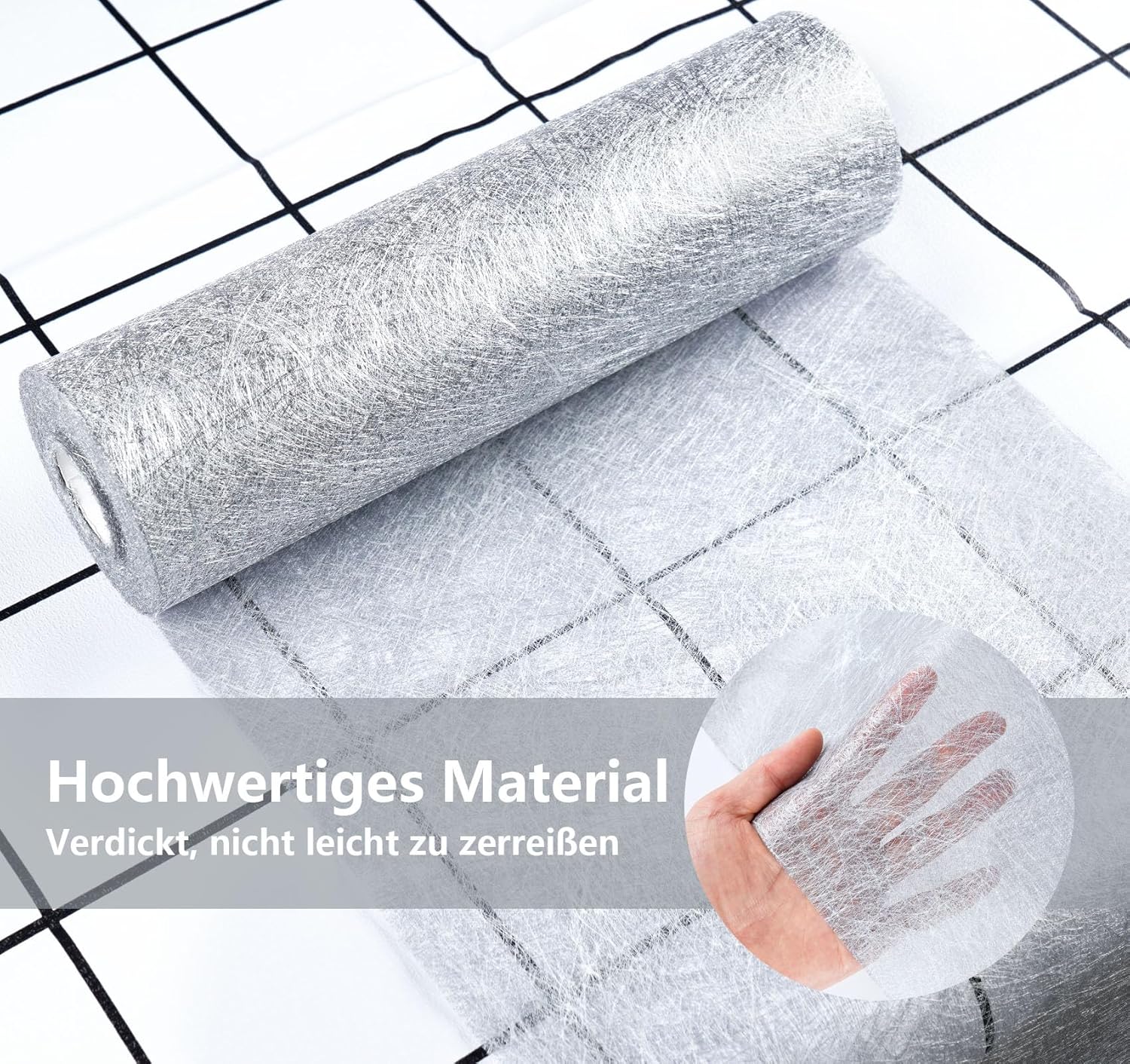 Chemin de table - non-tissé réutilisable 23x300cm - 150 cœurs argenté