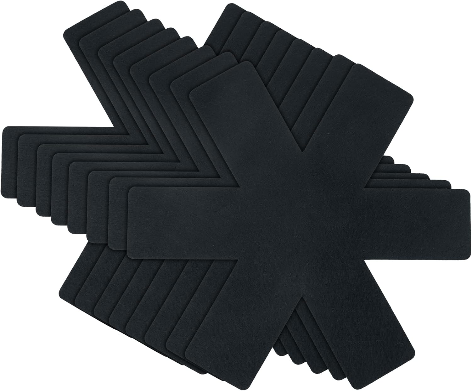 flintronic - Protection Casseroles et Poêles - 38 cm - 8 pièces, protège-surfaces premium