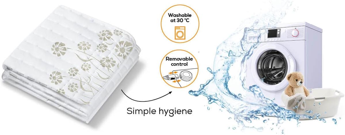 Beurer – TS 23 – 150x80 cm – Surmatelas chauffant 1 place