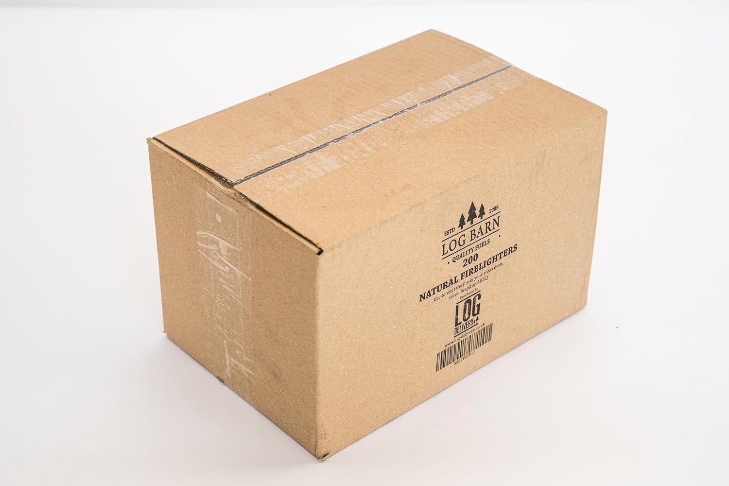 Log Barn - Allume-feu Naturel - boîte 200pcs - Bois écologique