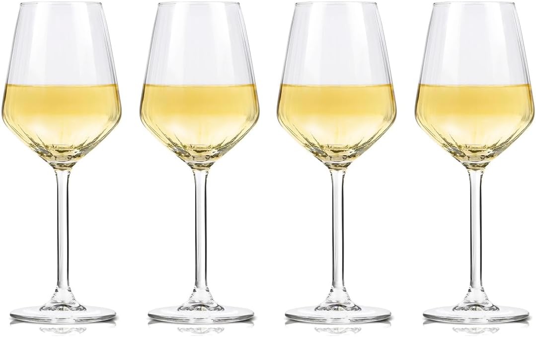 alpina - Verrerie 4 pièces - flûtes à champagne 210ml - Compatible lave-vaisselle