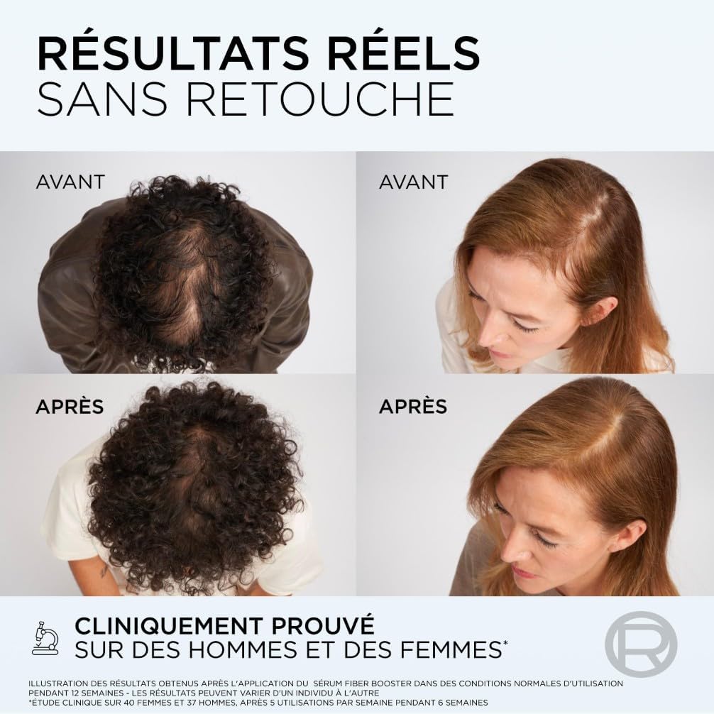 L'Oréal Paris - Elseve Fiber Booster - shampooing + sérum - anti-chute, stimule la pousse, sans sulfates
