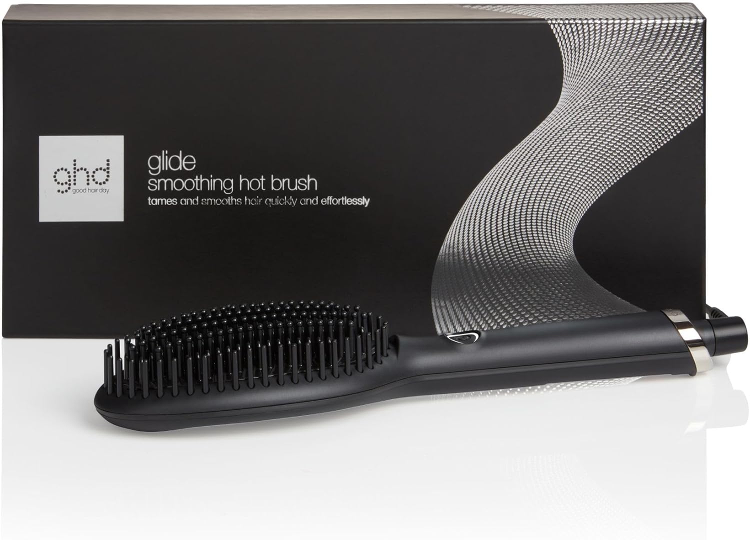 ghd - Brosse lissante Glide - cheveux secs - anti-frisottis, sans chaleur extrême