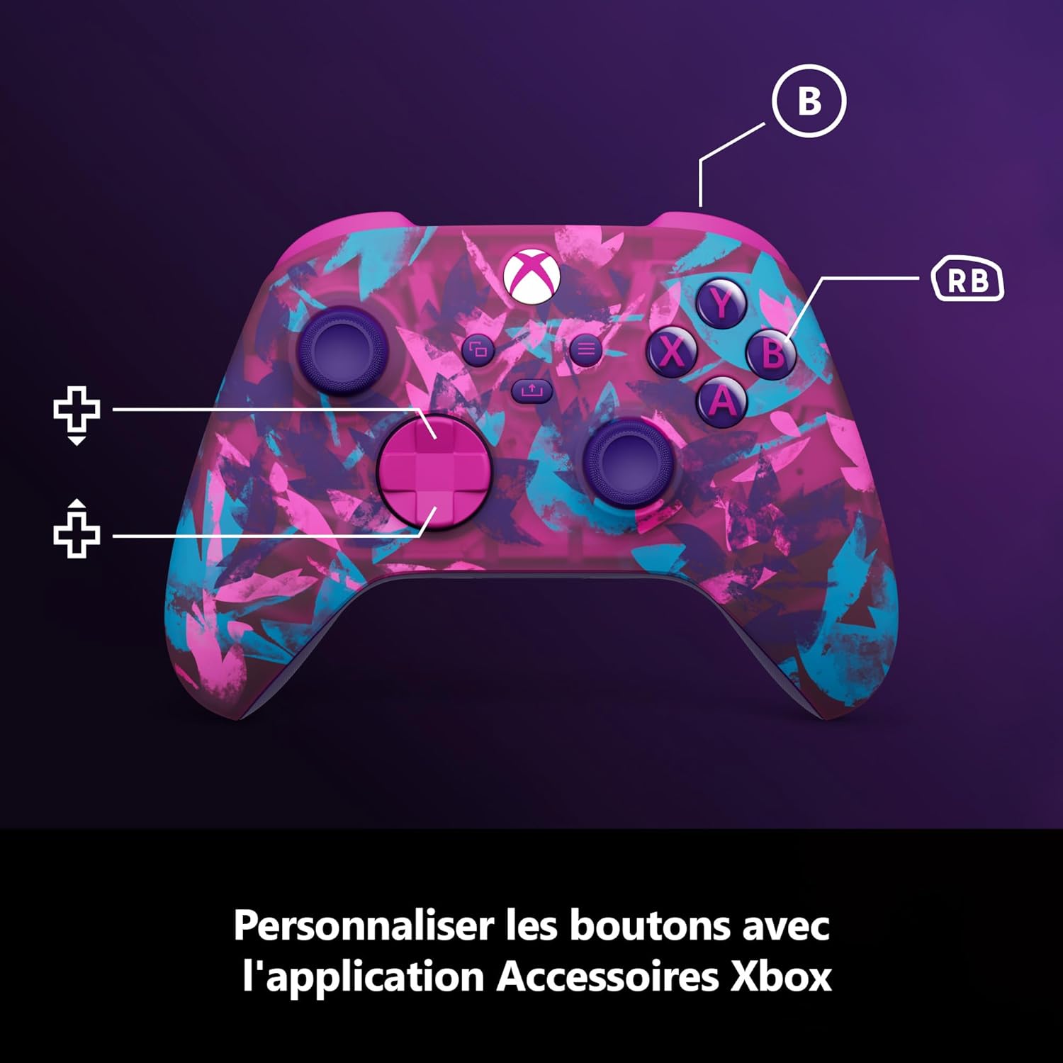 Xbox - Manette Heart Breaker Series X|S/One/PC - sans fil - édition spéciale