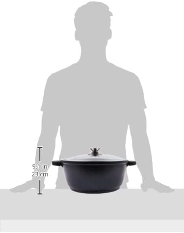 Kamberg - faitout série fonte aluminium 28 cm - revêtement pierre, induction, couvercle verre, sans PFOA - 0008033