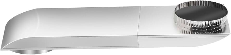 Fafeicy - kit conduit intérieur - 4 pouces - inox flexible, réglable 9,5-14,5