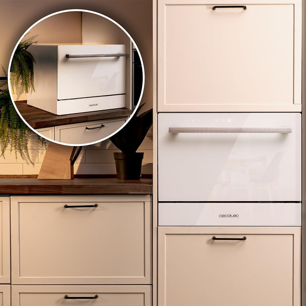 Cecotec - Bolero Aguazero 2400 - compact, 6 couverts, écran tactile, 1380W