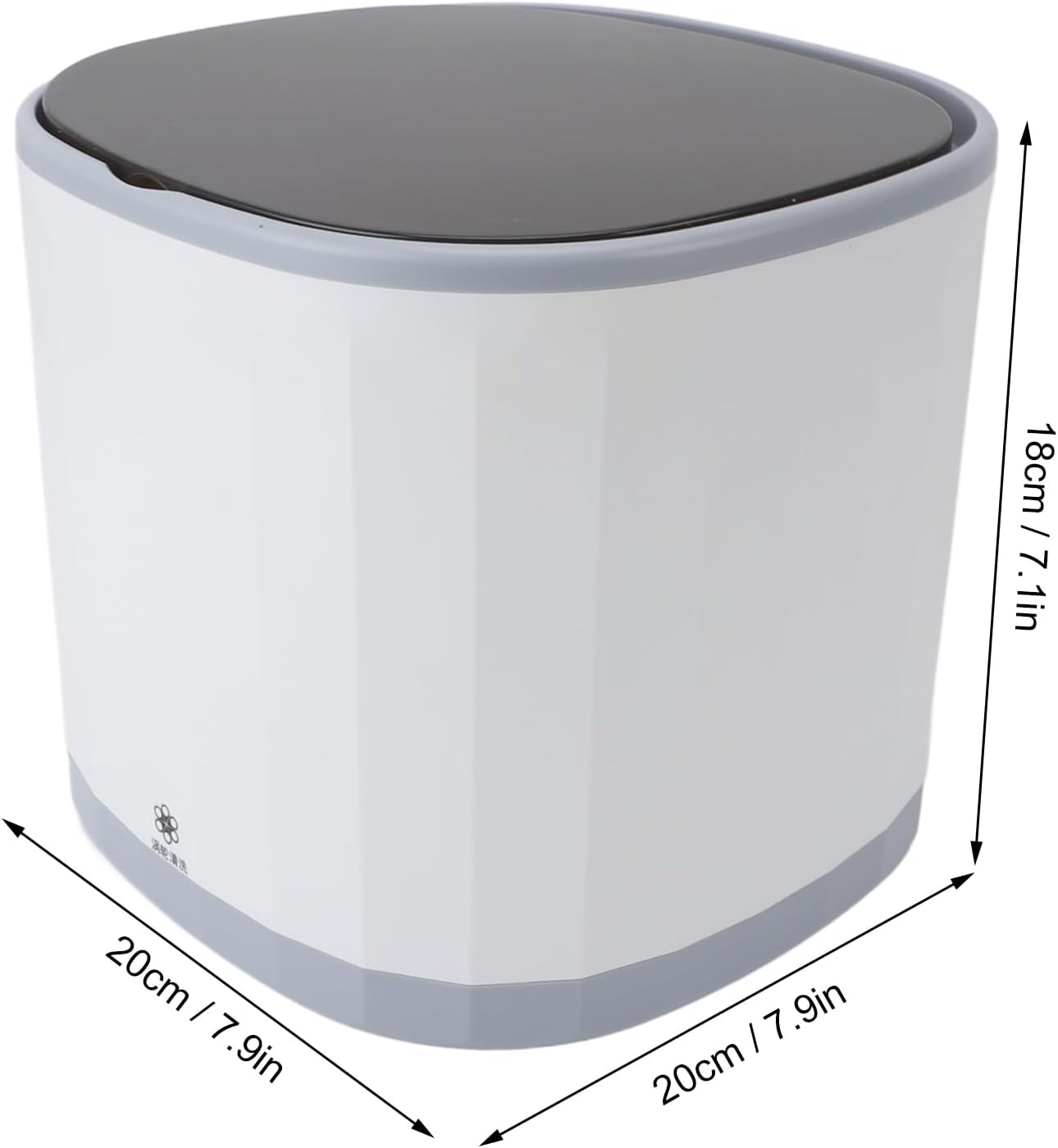 Lave-vaisselle portable compact - réservoir 4L - nettoyage turbo, rinçage 360°, porte-gobelet