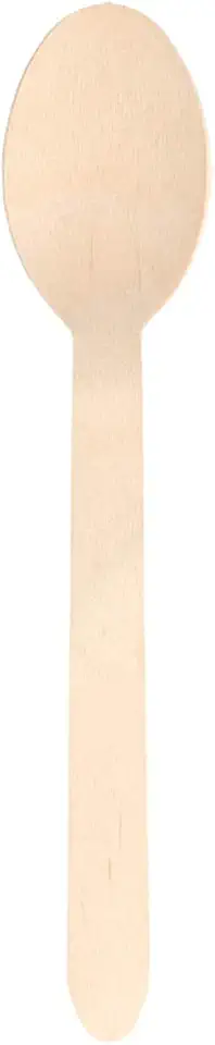 García de Pou - Makan - cuillères bois naturel 15.8cm - lot 100