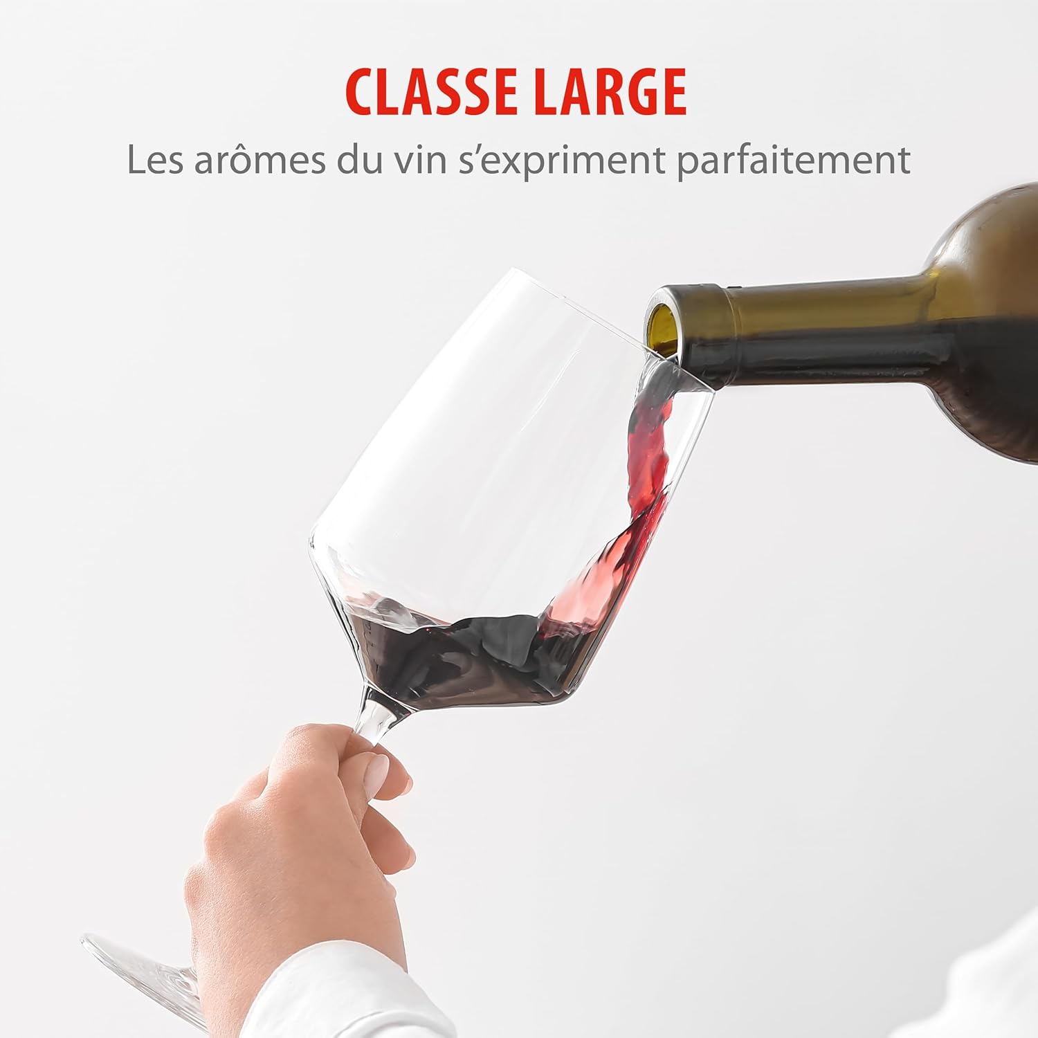 Alpina - Verres à vin rouge (lot de 6) - 53cl - Passe au lave-vaisselle