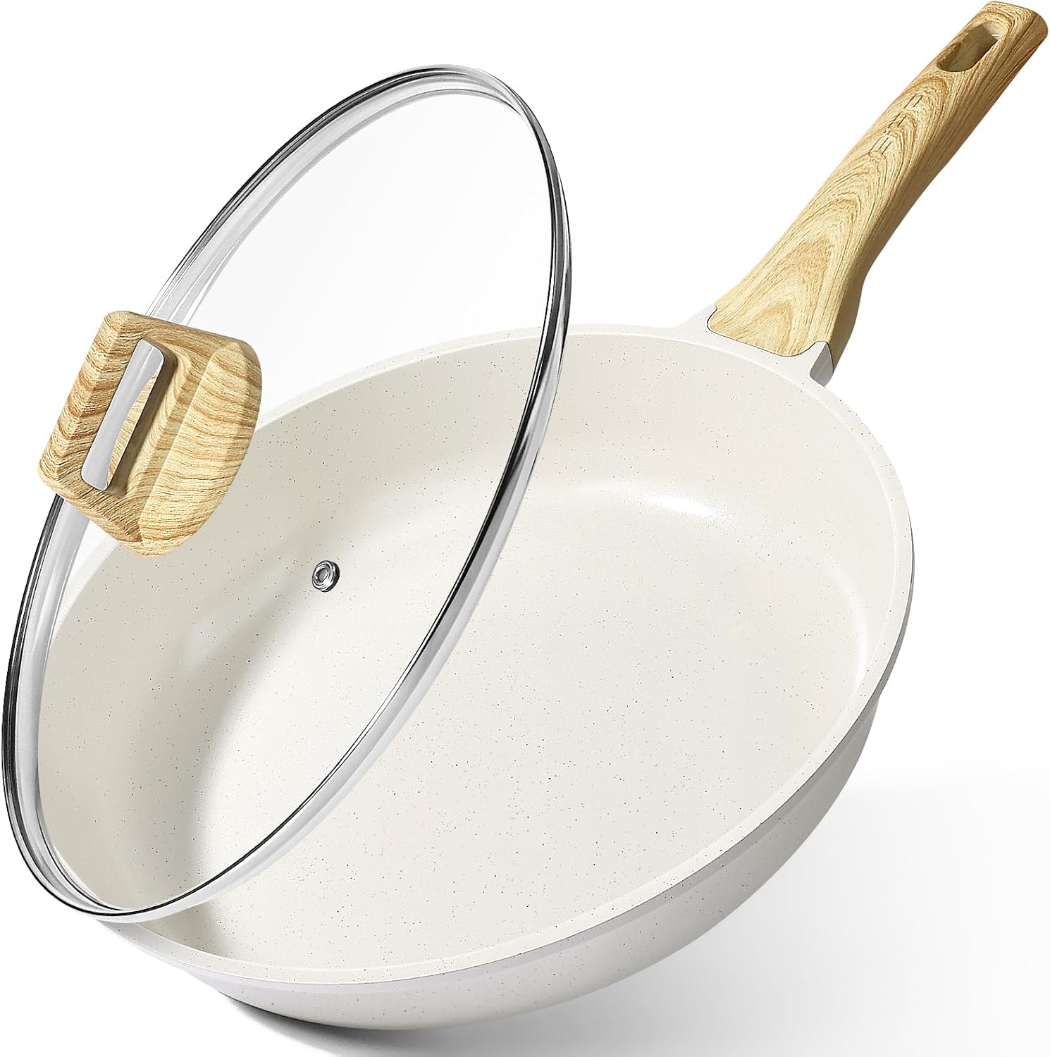 GiPP - Poêle à Frire granit 30cm - Antiadhésive, induction, sans PFAS/PFOA