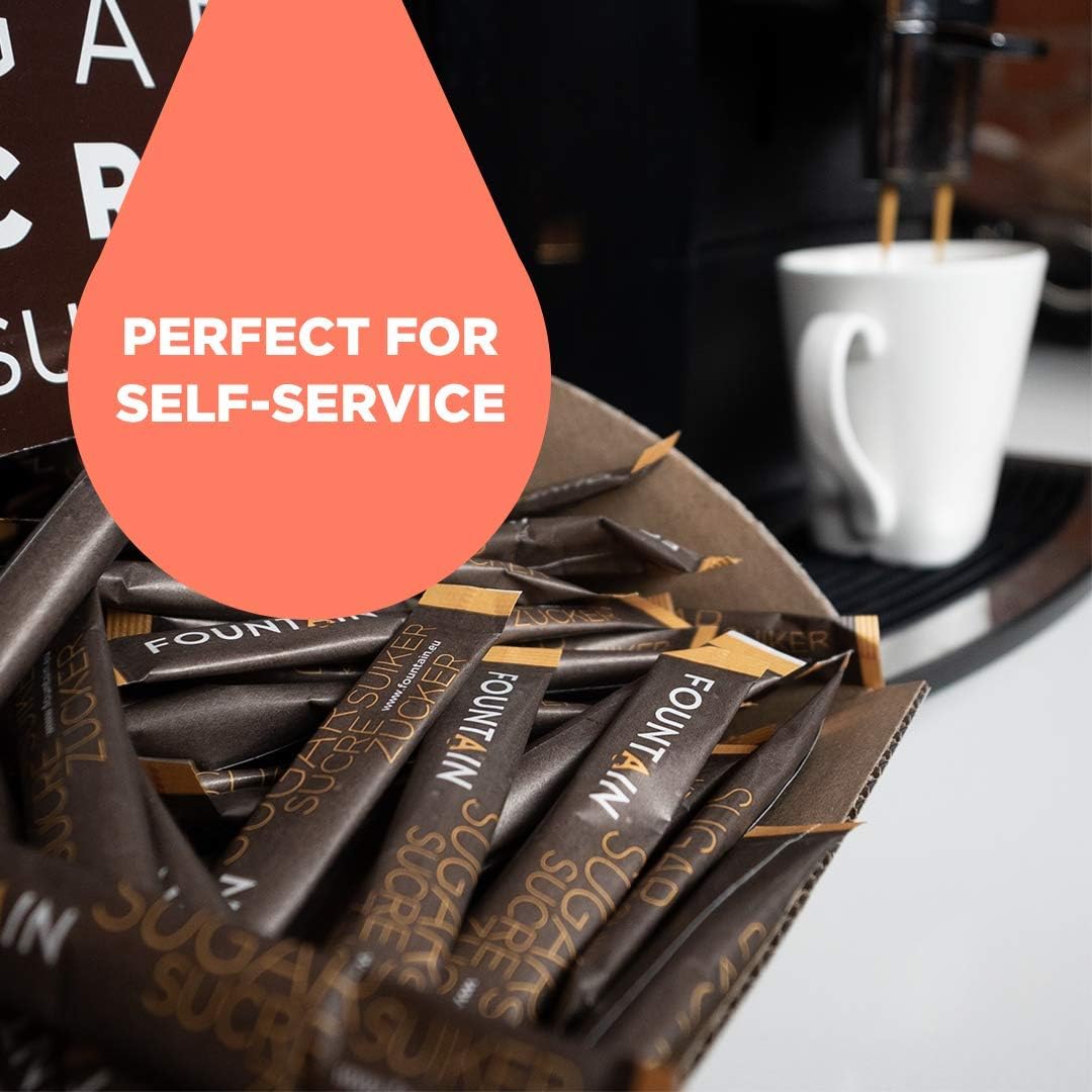 Fountain - sucre en dosette individuelle 4g - boîte 600 pièces