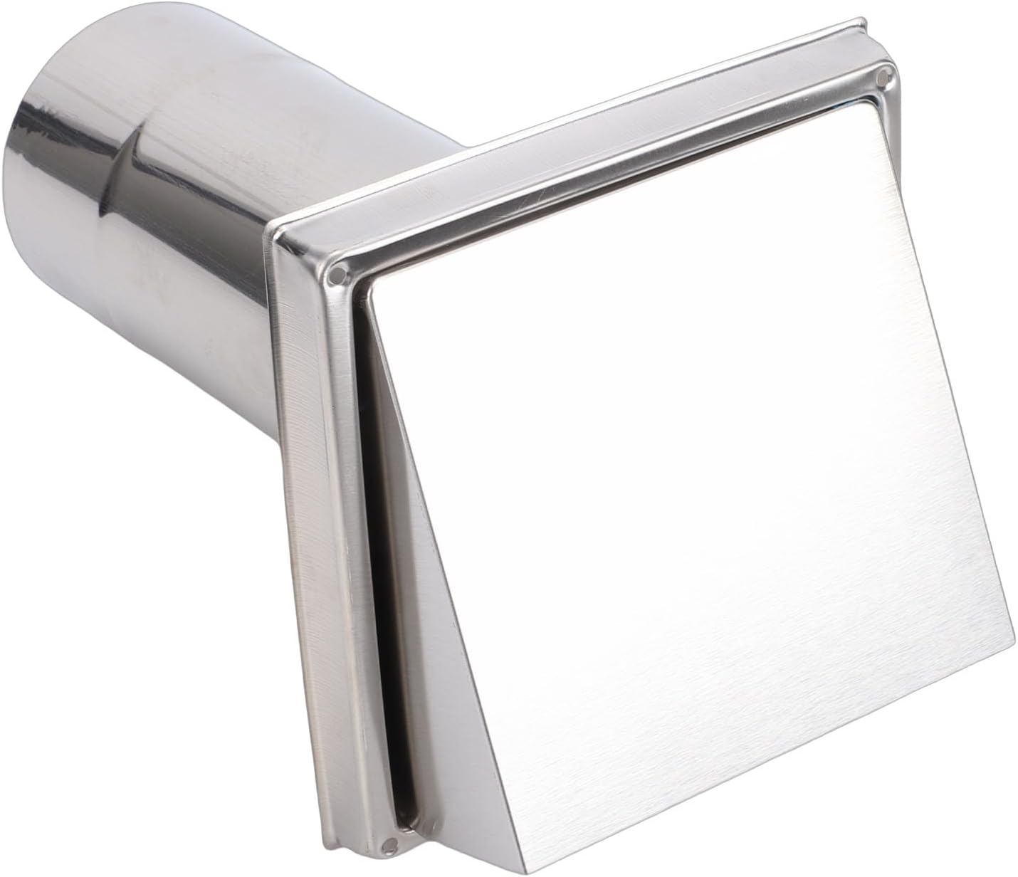 Fafeicy - Couvercle ventilation 4 pouces - inox, tuyau amovible