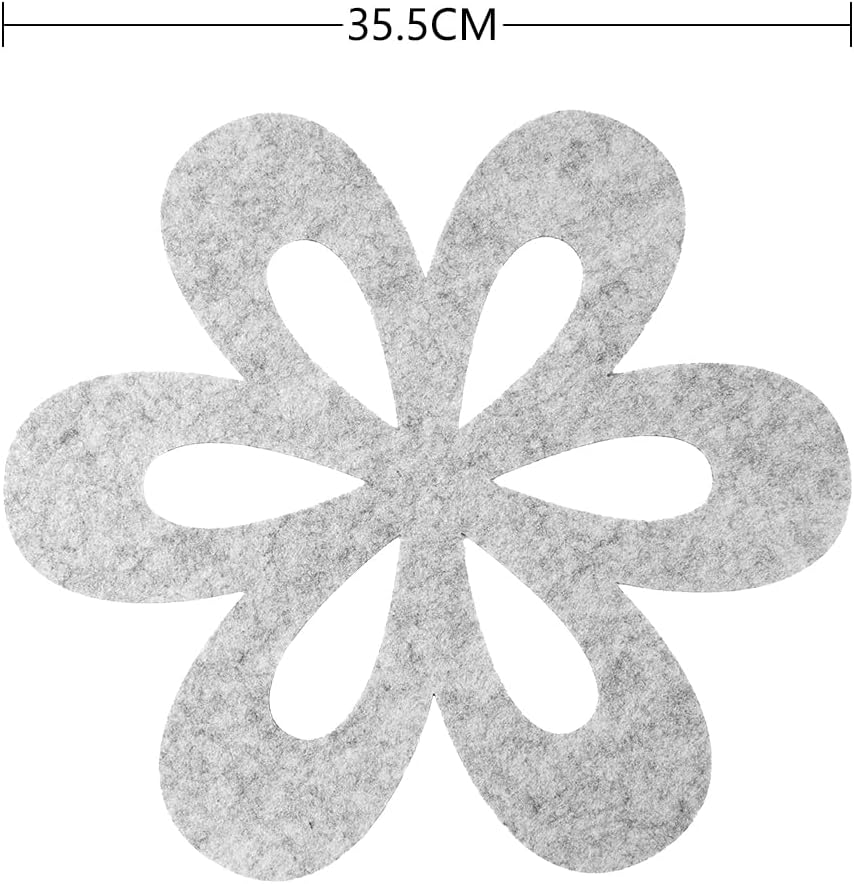 Flintronic - Protection casseroles 6 pièces 35,5 cm - coussinets anti-rayures premium