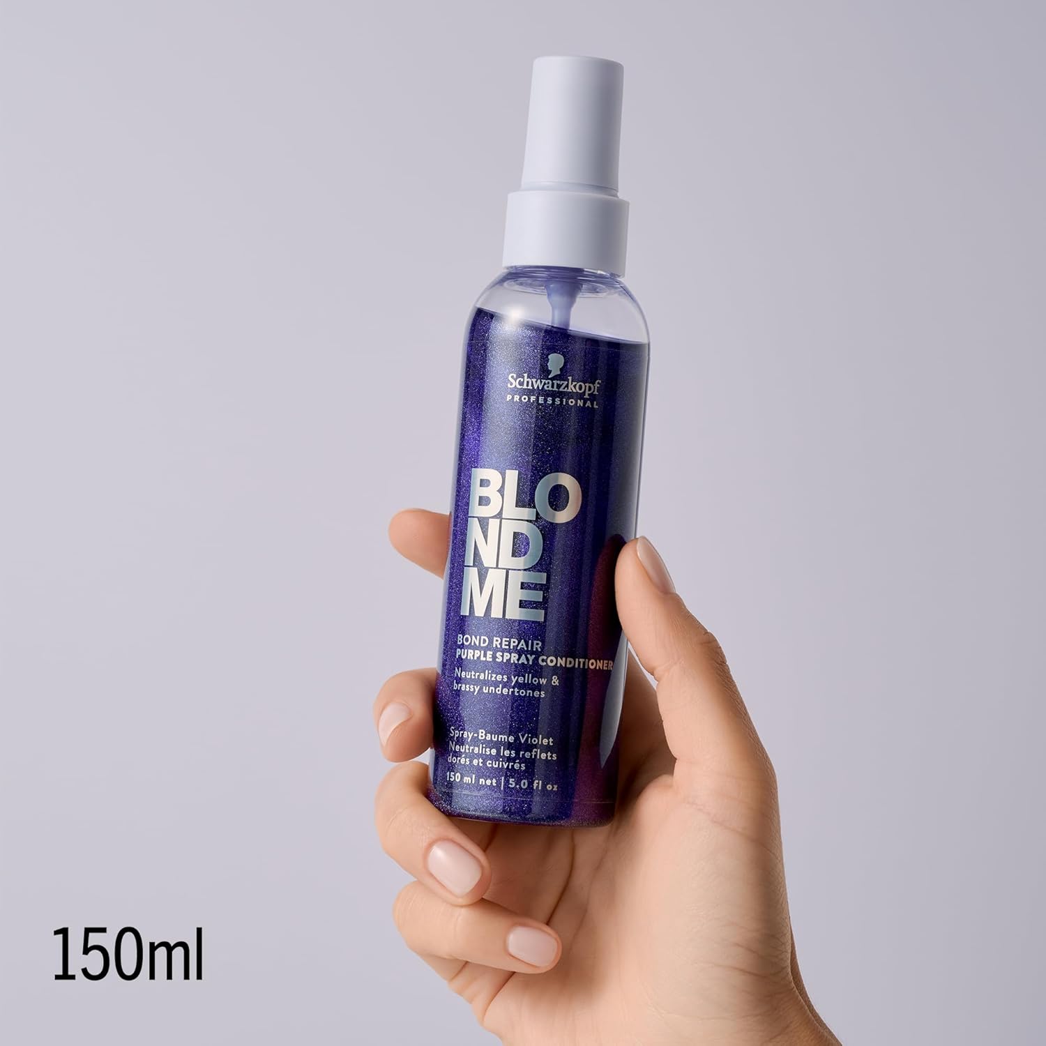 Schwarzkopf - BLONDME Bond Repair - 150ml - spray soin, anti-jaune, démêlant