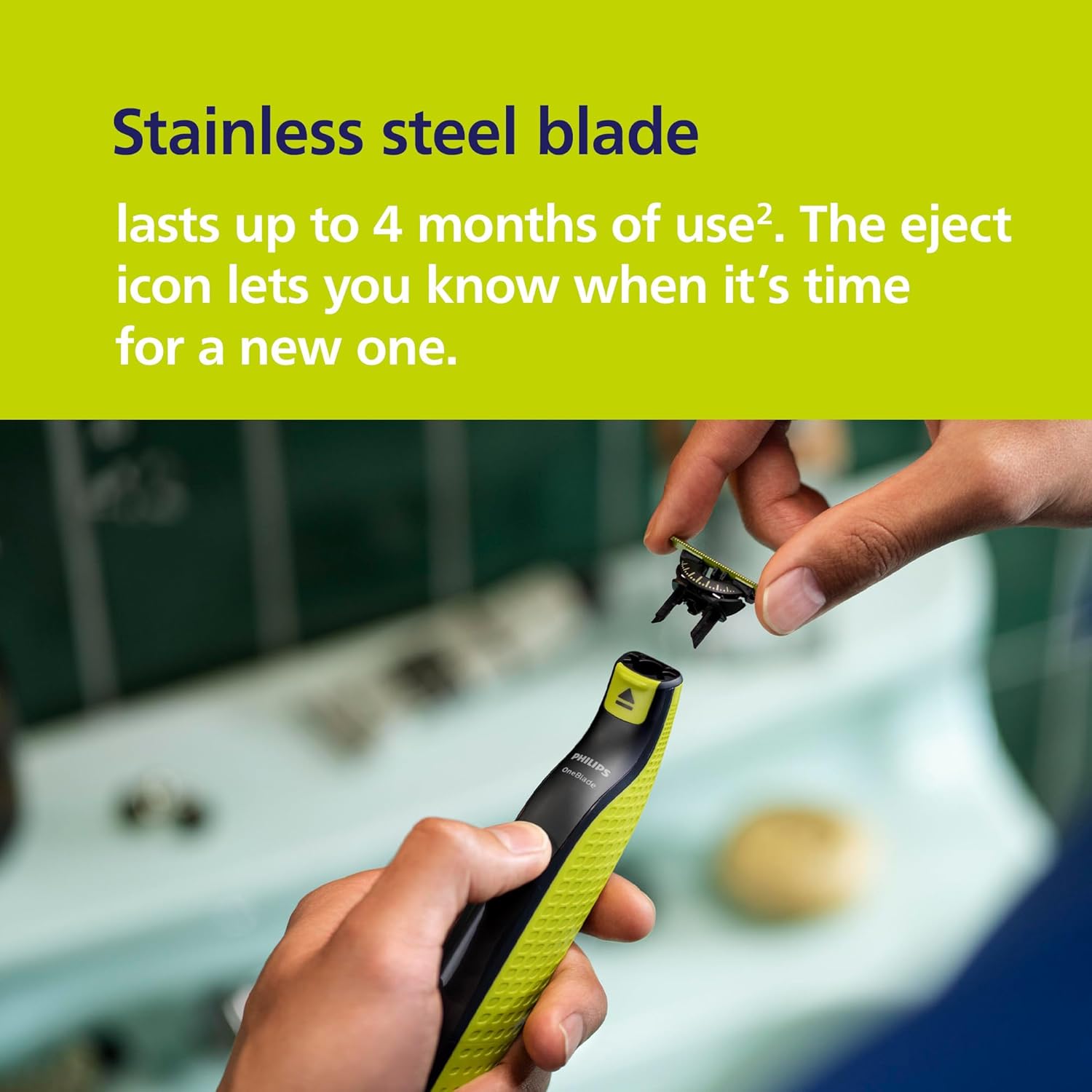 Philips - OneBlade 360 - tondeuse visage et corps, 3 lames, peignes 1/3/5 mm, étanche, QP2824/31