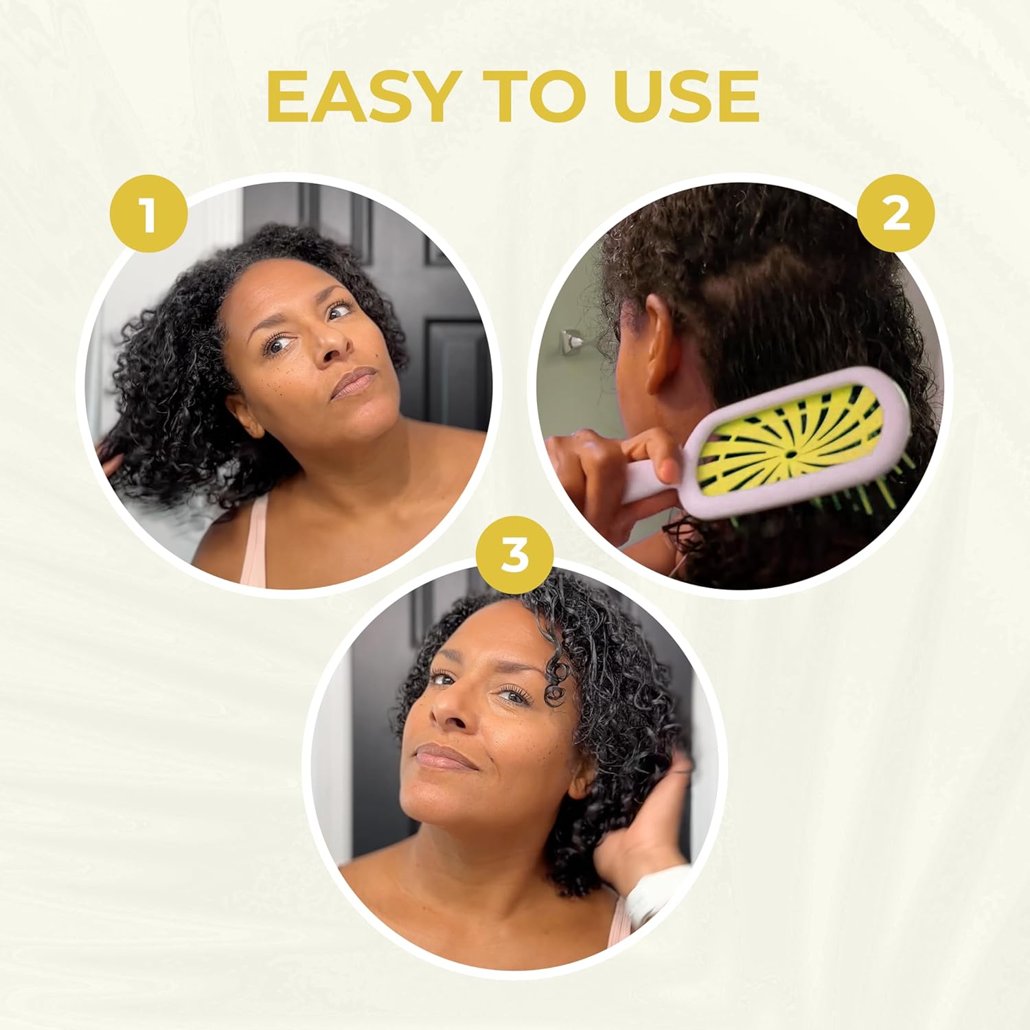 FHI Heat - UNbrush Plus - ultra légère - 84 poils UltraFlex, ventilée, pour cheveux bouclés