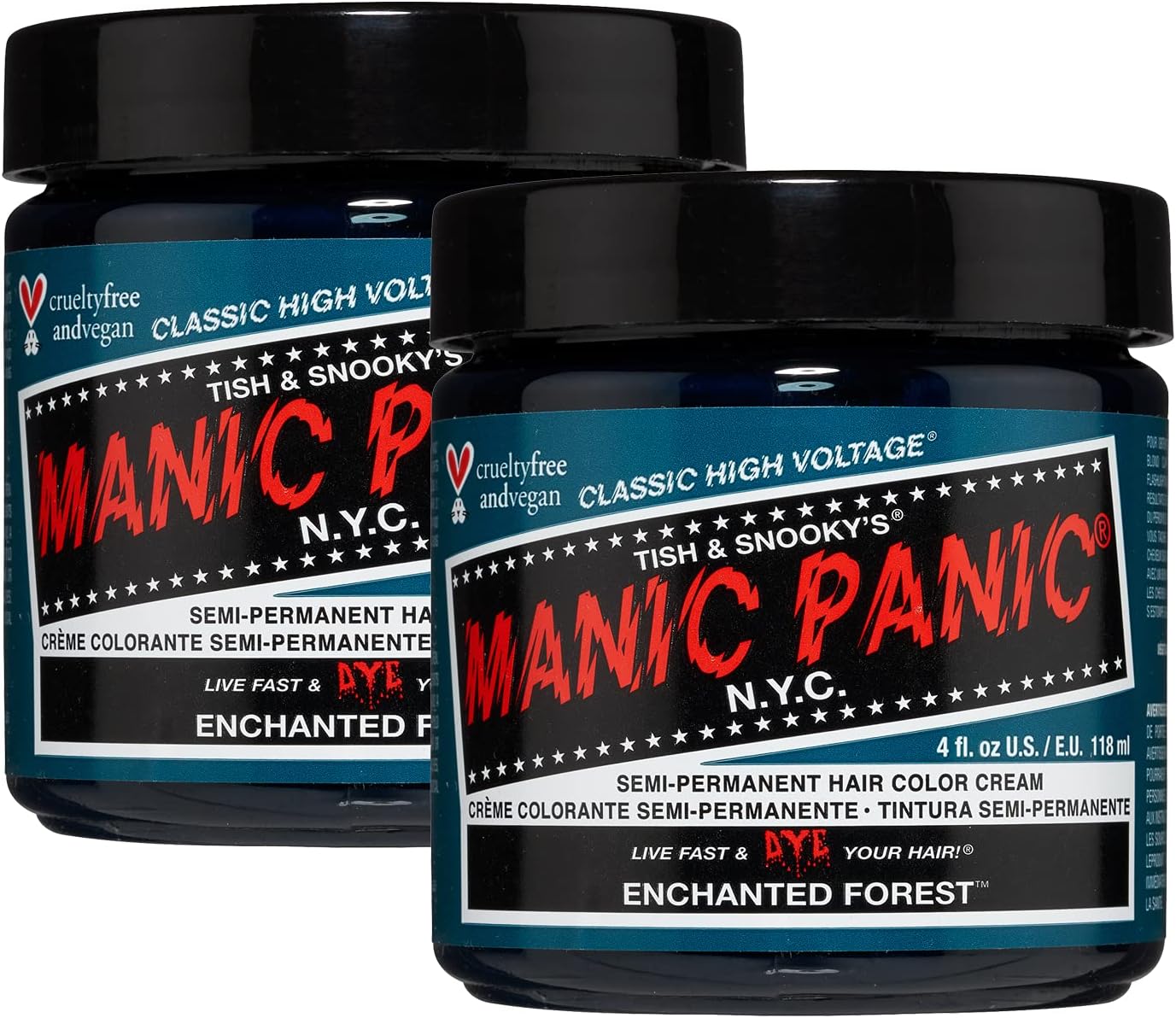 Manic Panic - Classic High Voltage - 2x118ml - coloration vert intense