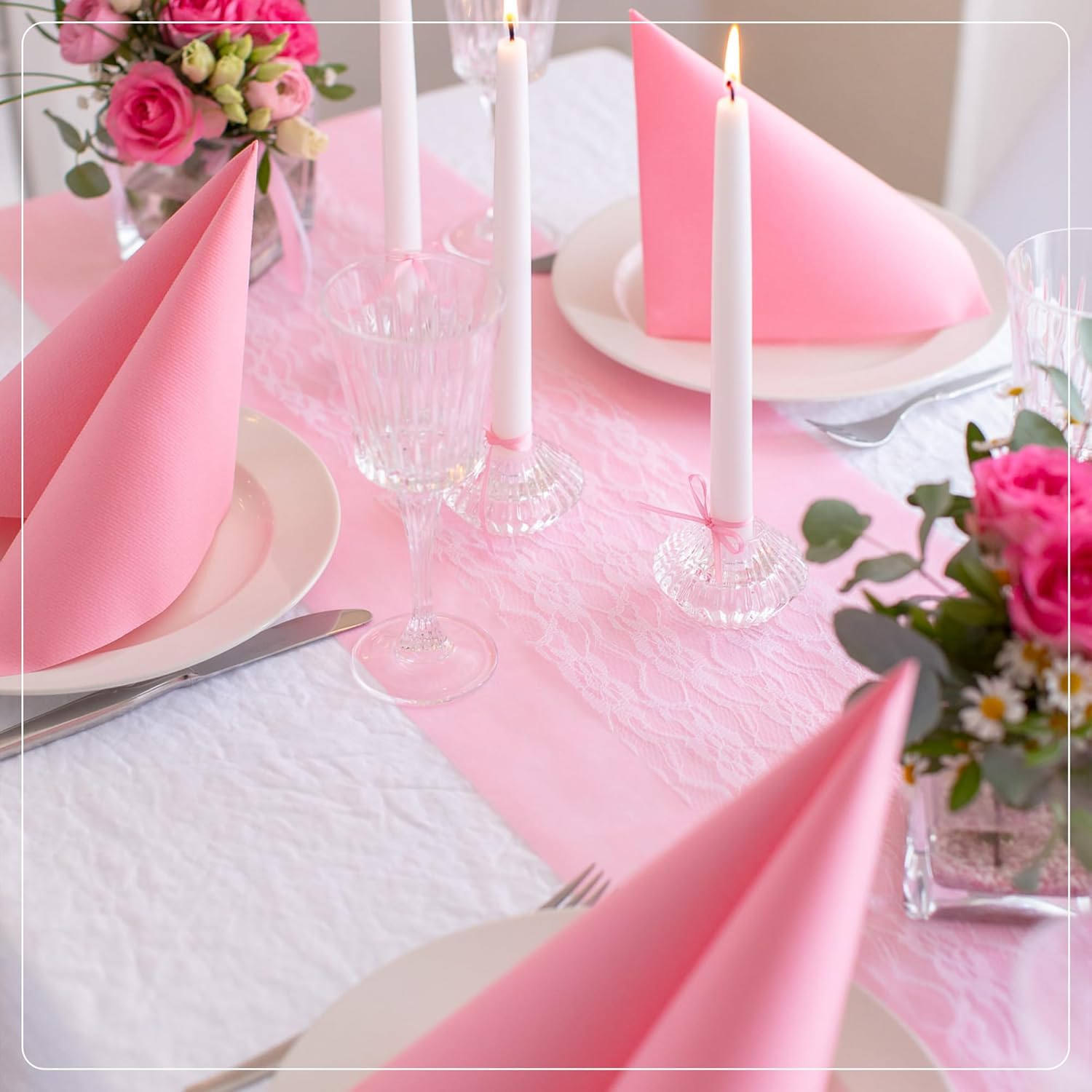 100%Mosel - Chemin de table non-tissé - 30x250cm - décorations événements