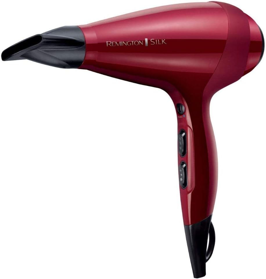 Remington - Sèche-cheveux Silk - 2400W, ionique, céramique protéinée, turbo, moteur AC - AC9096