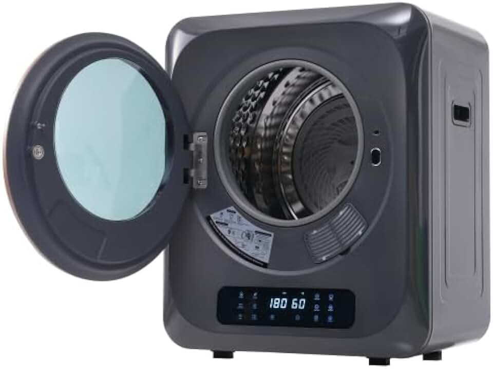 Sèche-linge mural 3-4kg, UV, 850W, inox, 60dB, 6 programmes