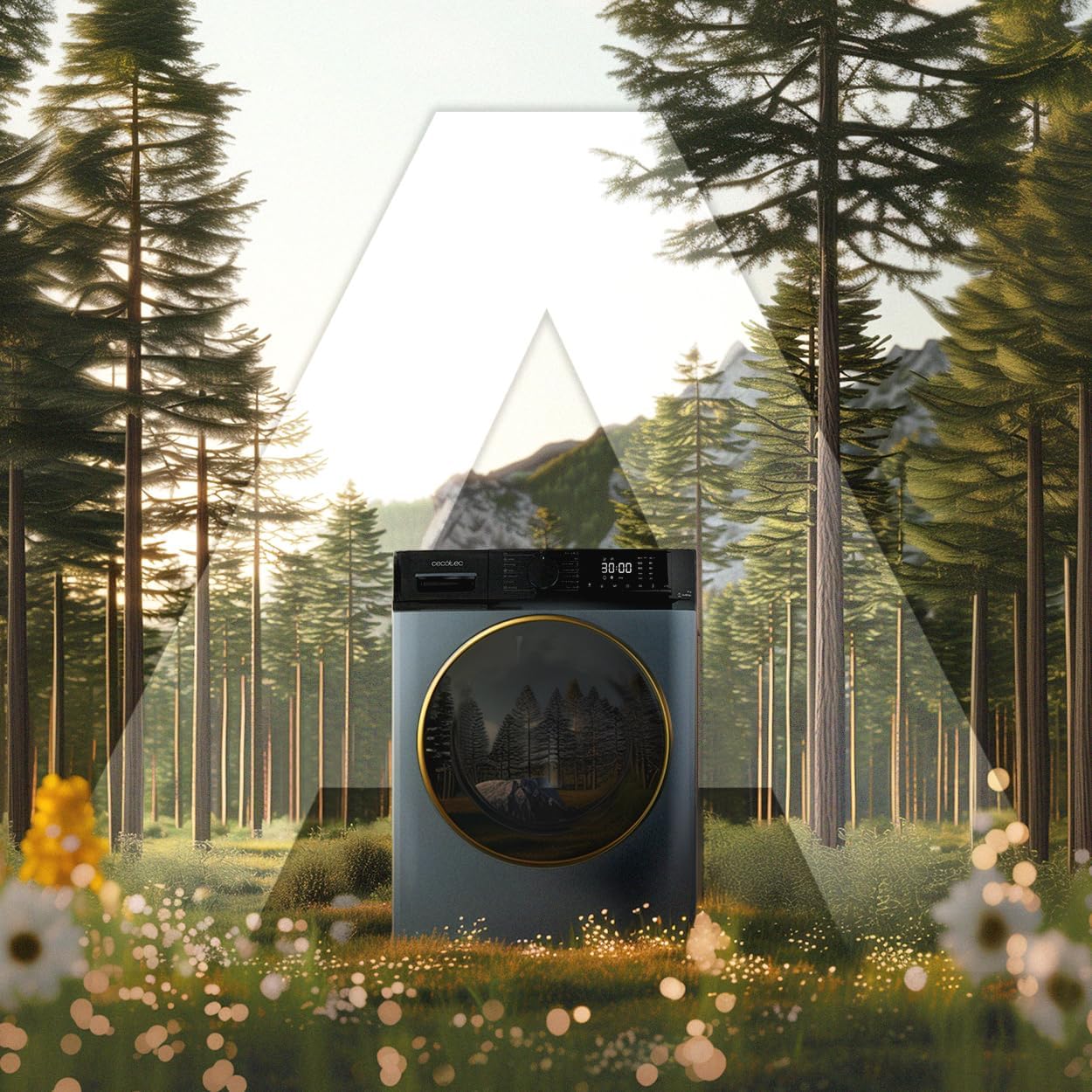 Cecotec - Bolero Dresscode 7610 - 7kg, 1400tr/min, Classe A, Vapeur - 7610