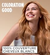 Le texte indique « COLORATION » et « BON ». Image marketing avec éclairage chaleureux et style naturel.