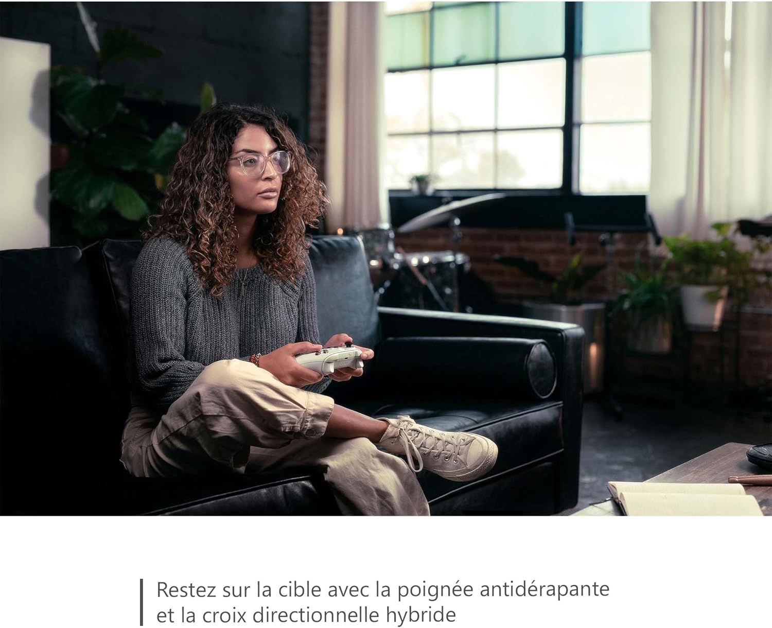 Xbox - Manette sans fil Robot White - compatibilité multi-plateformes