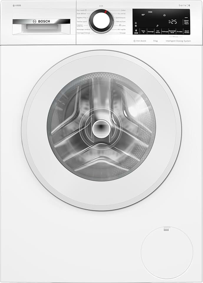 Bosch - Série 6 lave-linge 9kg 1400trs/min 60x85x60cm - WGG244F1FR