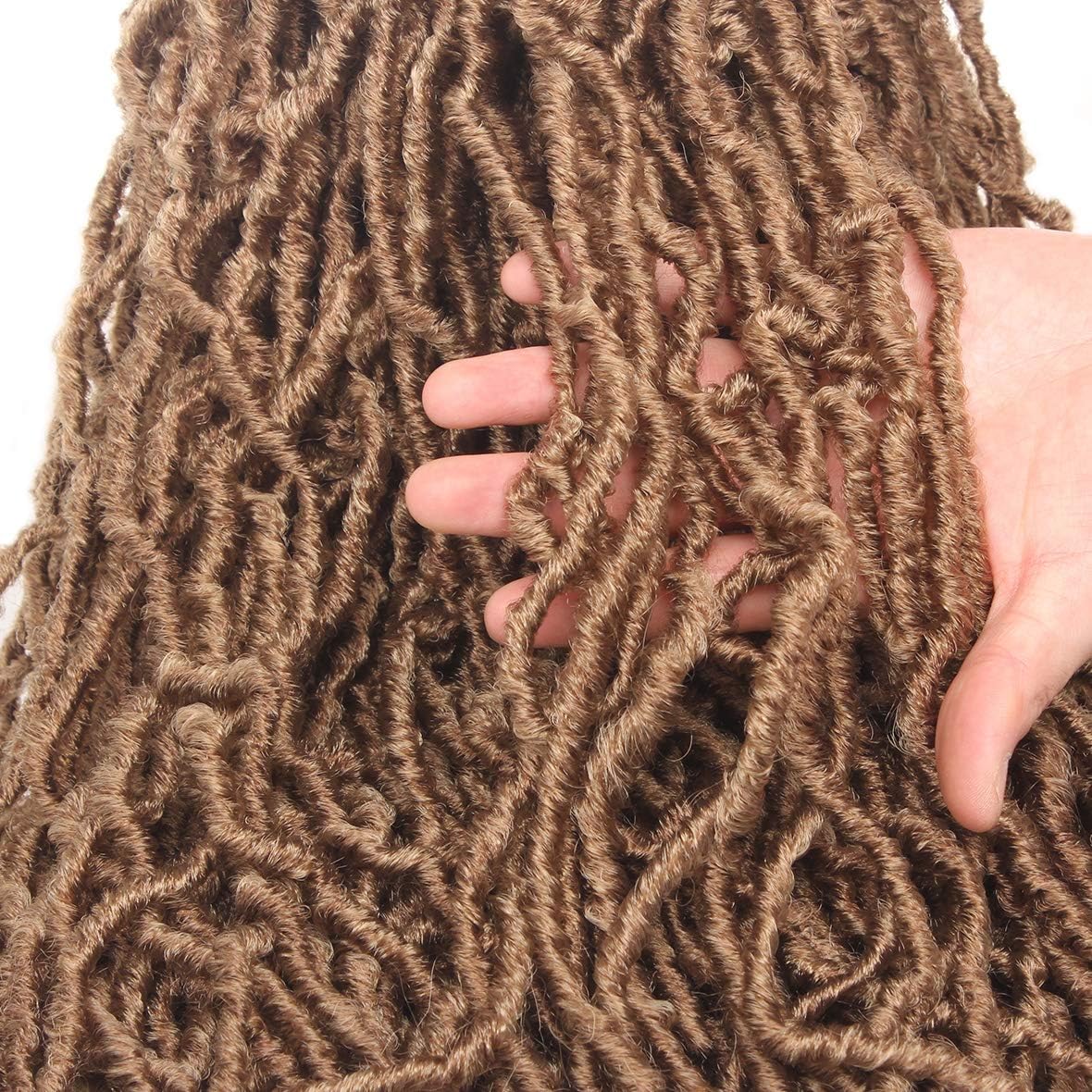 Xtrend - 7 Packs Nu Faux Locs - 18 pouces, 12 brins, teinte 27#