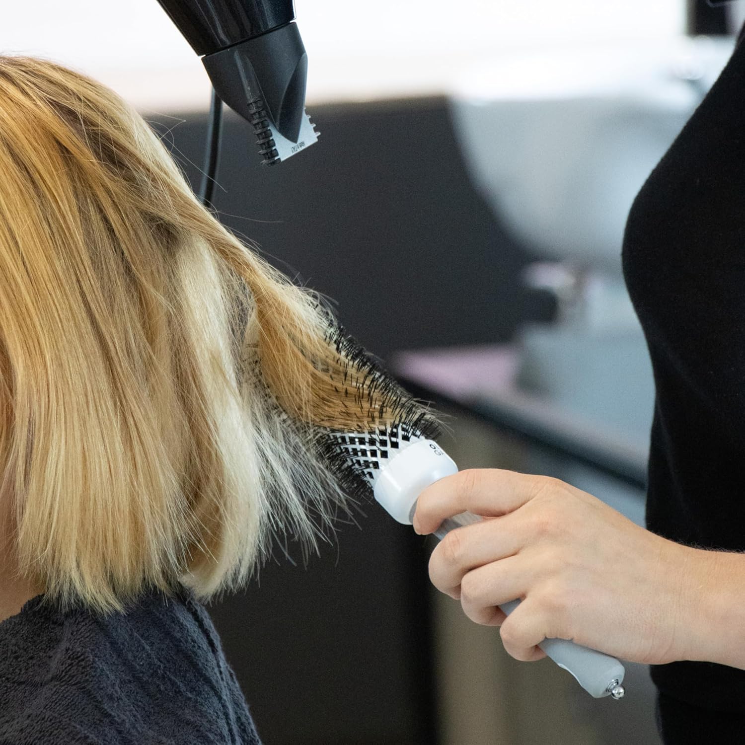 Olivia Garden - Expert Blowout Shine - ronde céramique antistatique - brushing ultra-brillant, sans frisottis