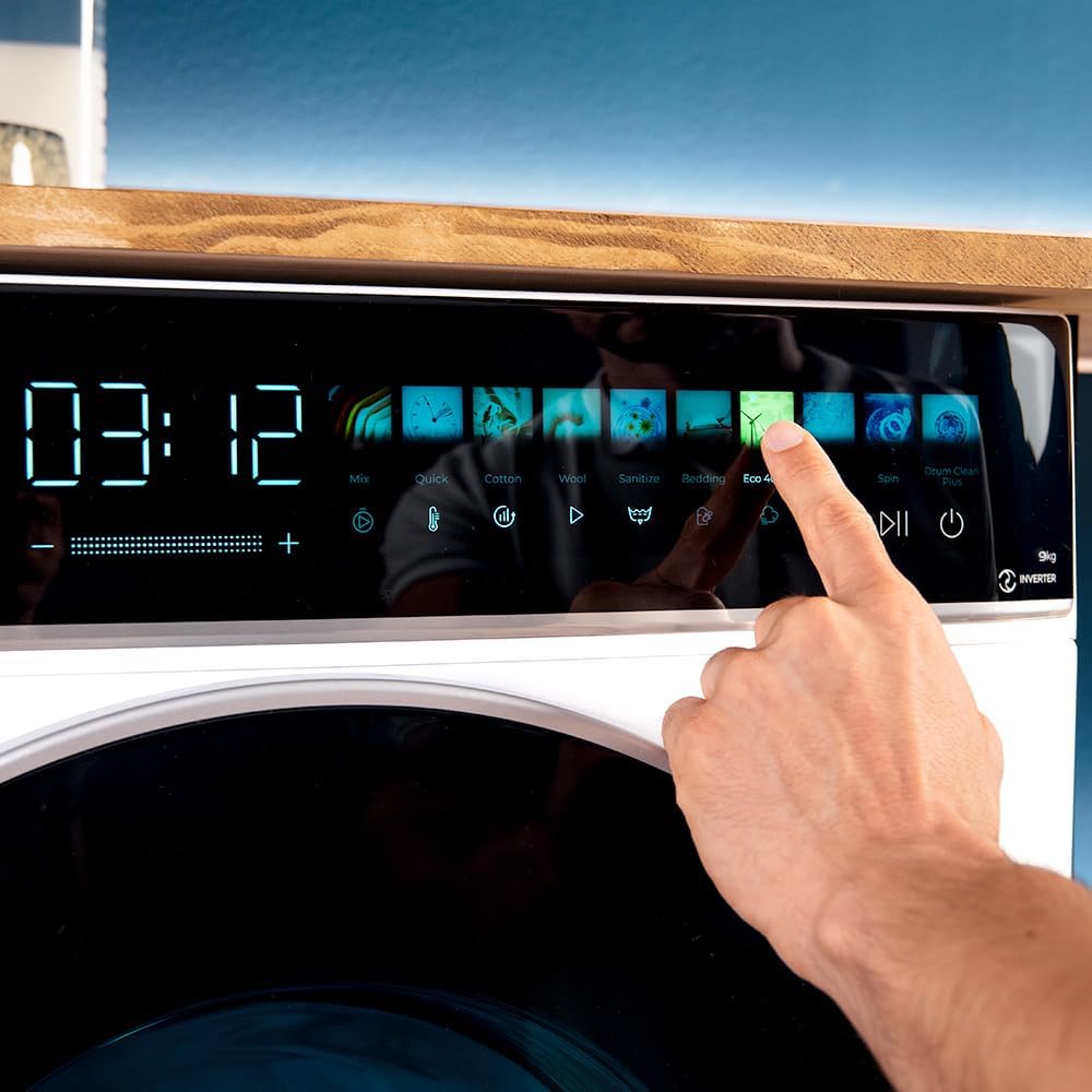 Cecotec - Bolero DressCode 9900 Inverter - 1400 tr/min, écran FullColor, 11 programmes, faible consommation - DressCode9