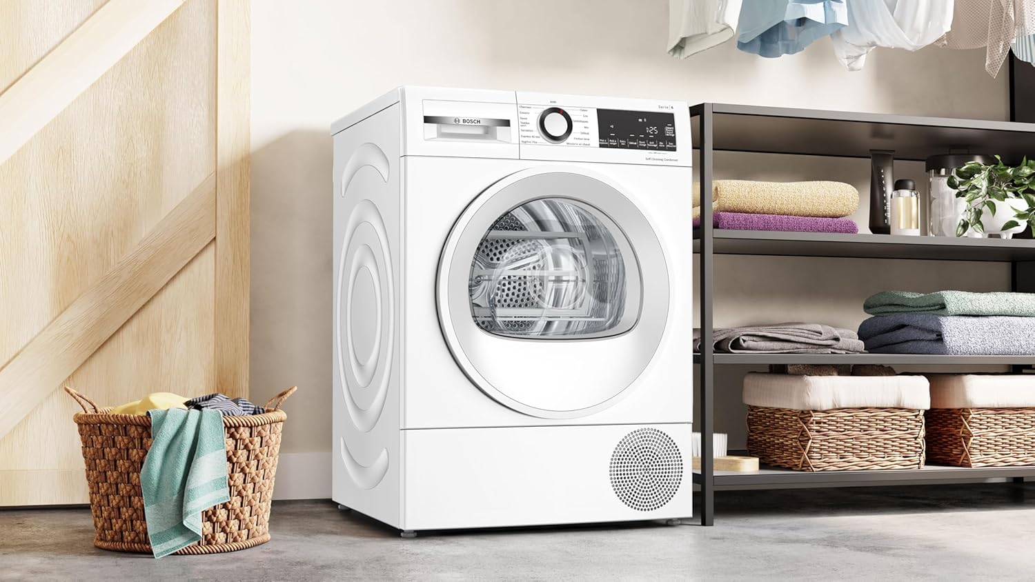 Bosch Série 6 sèche-linge pompe à chaleur 9 kg blanc WQG13500FR