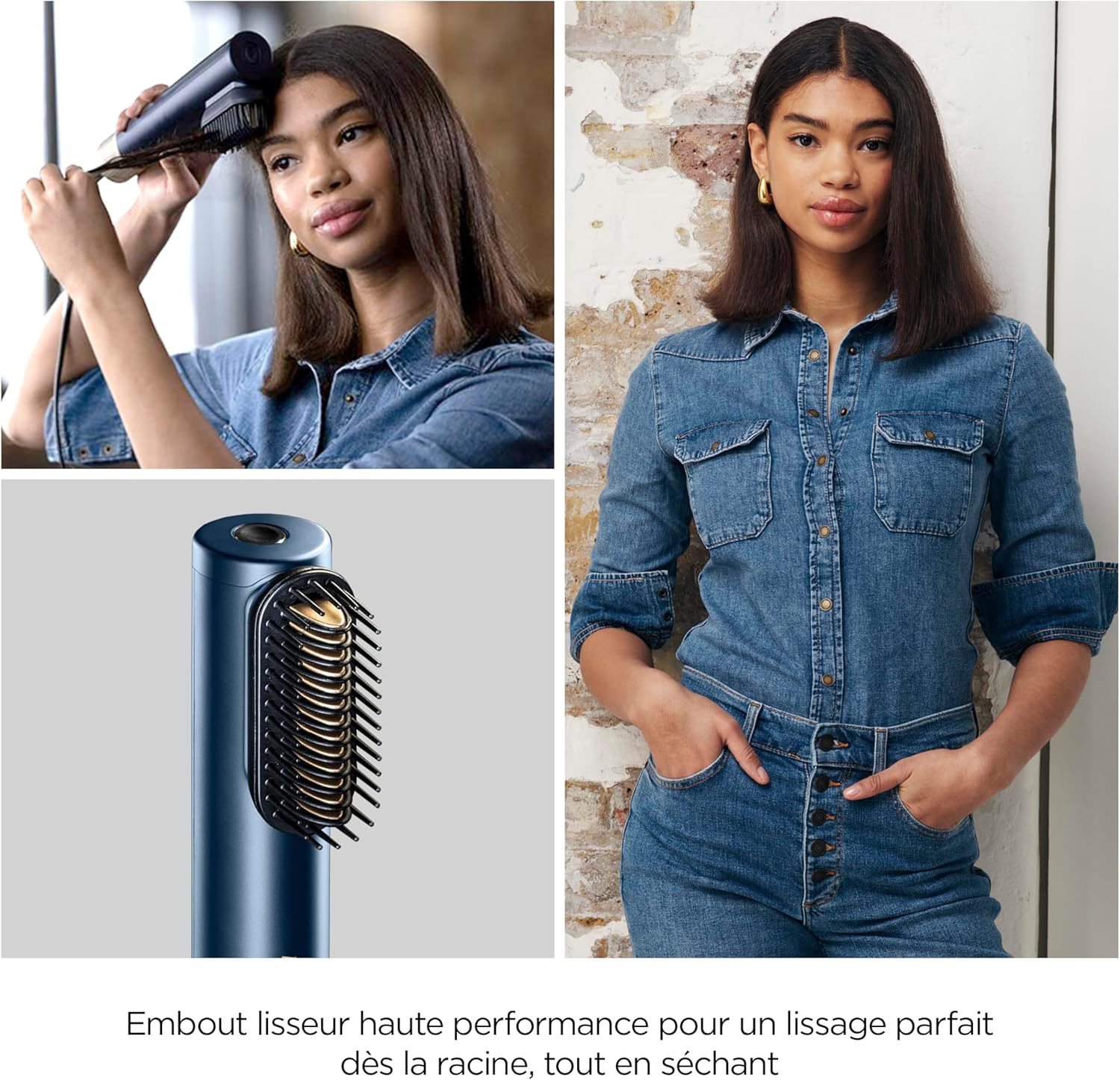 BaByliss - Air Wand, sèche-lisseur 3 en 1, anti-frisottis, AS6553E