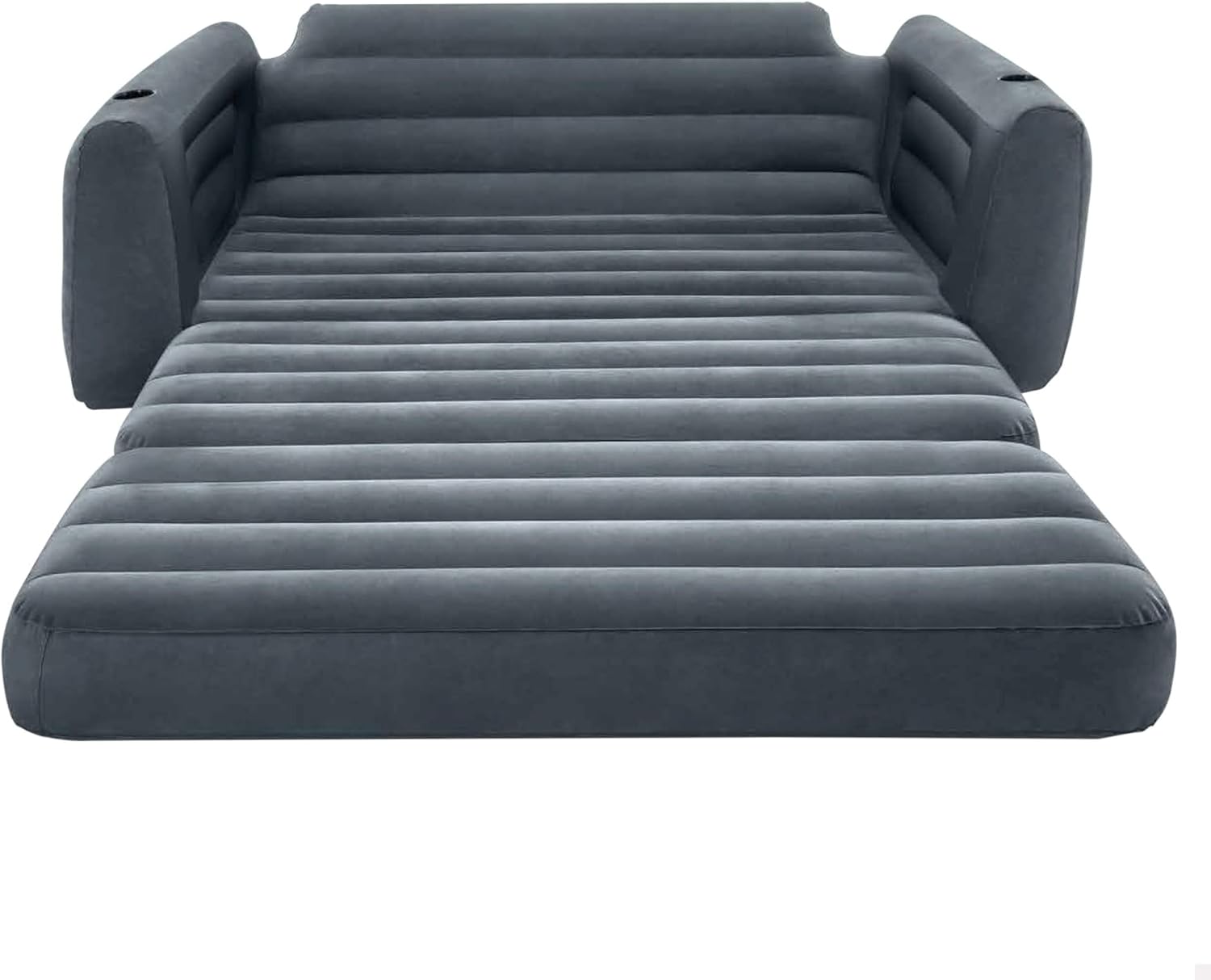 Intex - Canapé convertible série Comfort - 203x231 cm - se transforme en lit, gonflable confort