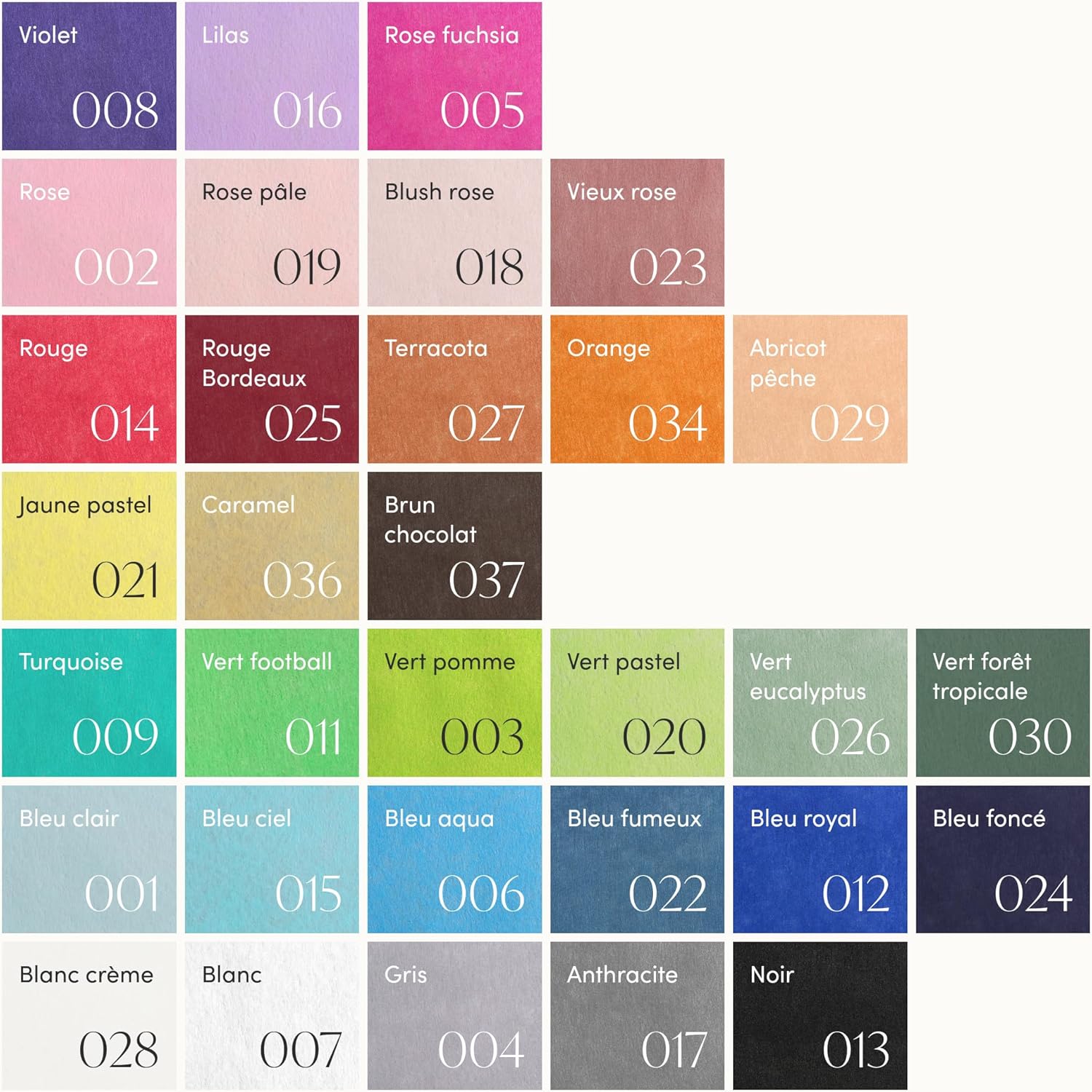 100%Mosel - Chemin de Table Pastel - 30x250cm - non-tissé, décoratif