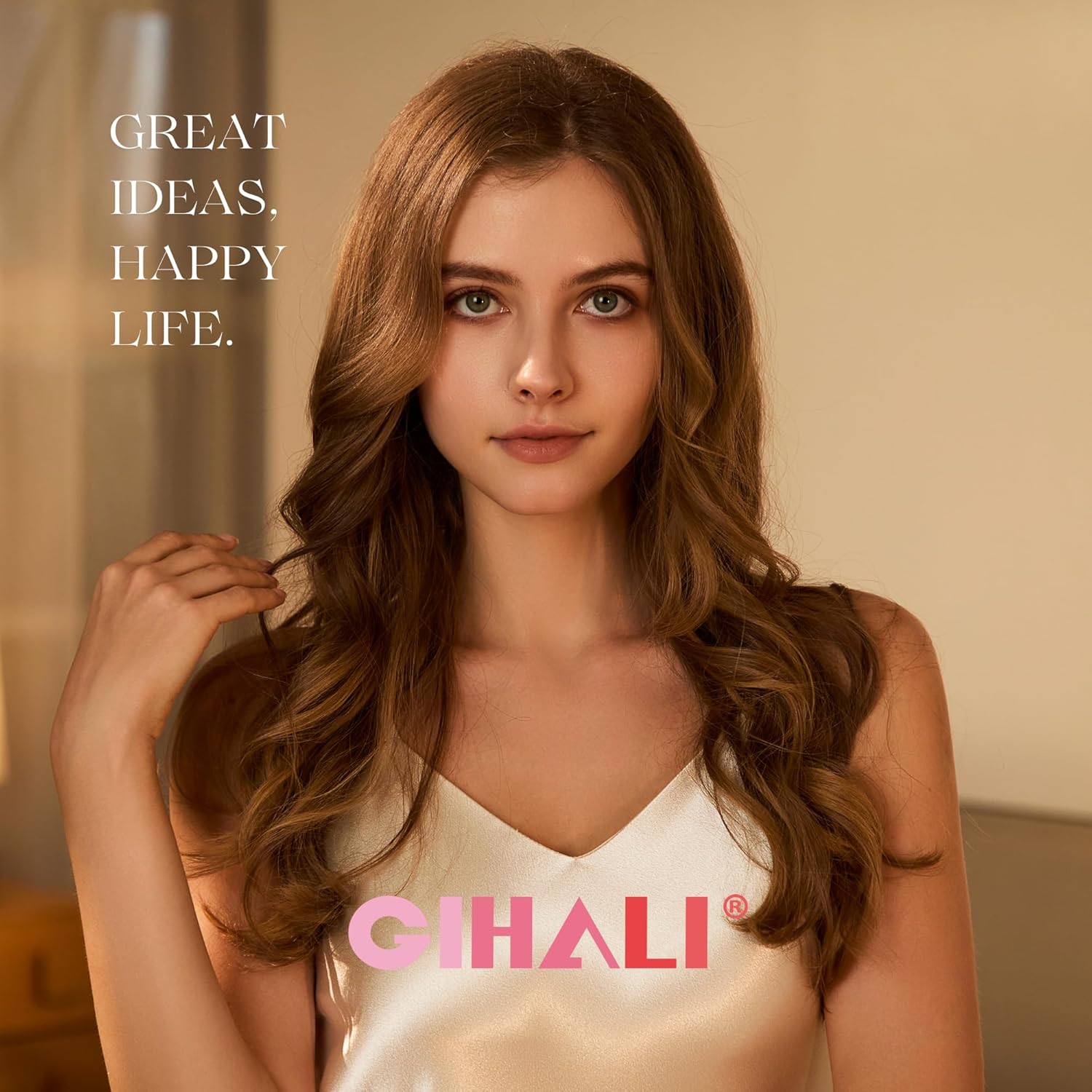 Diffuseur cheveux - universel robuste 4.4-6.6cm - anti-frisottis, blanc nacré