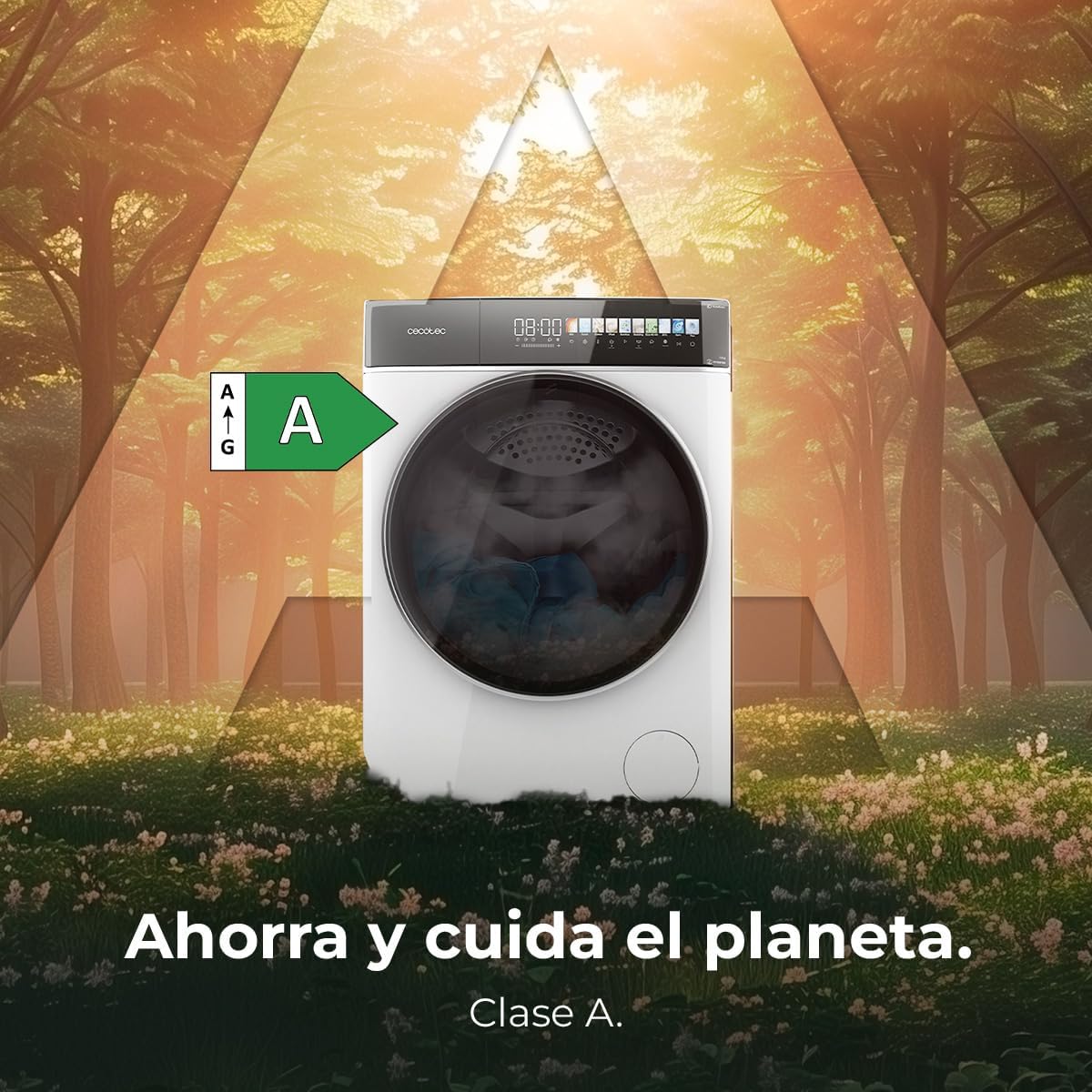 Cecotec - Bolero DressCode série - 10kg, 1400tr/min, écran 10,3