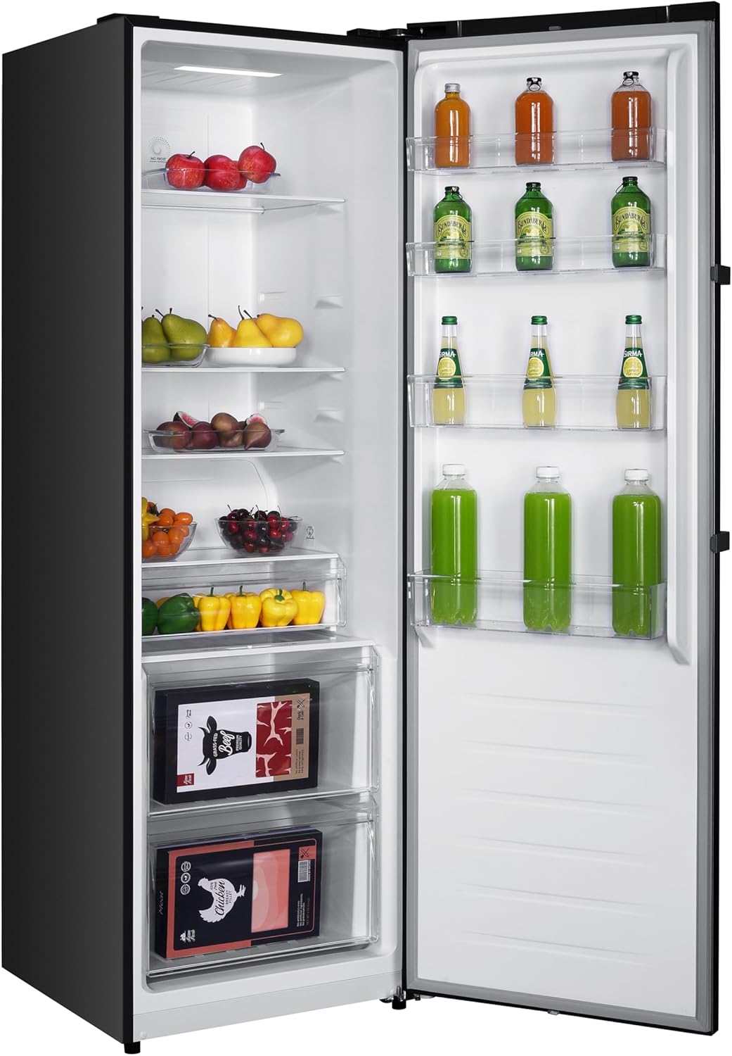 GEDTECH - Réfrigérateur 359L No Frost inox, grande capacité, GSP359NFIX