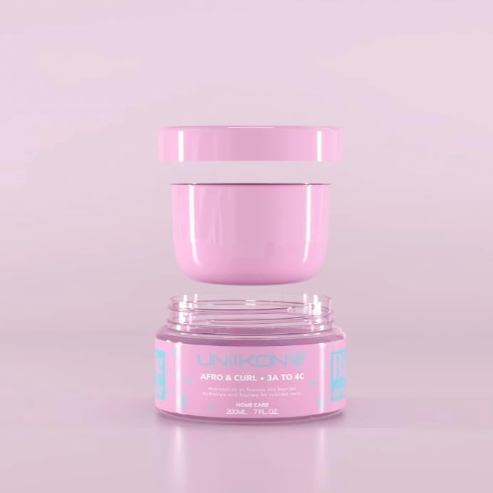 Curly Love - Duo Coffret Afro and Curl - gelée, repulpeur, brillance, cheveux bouclés